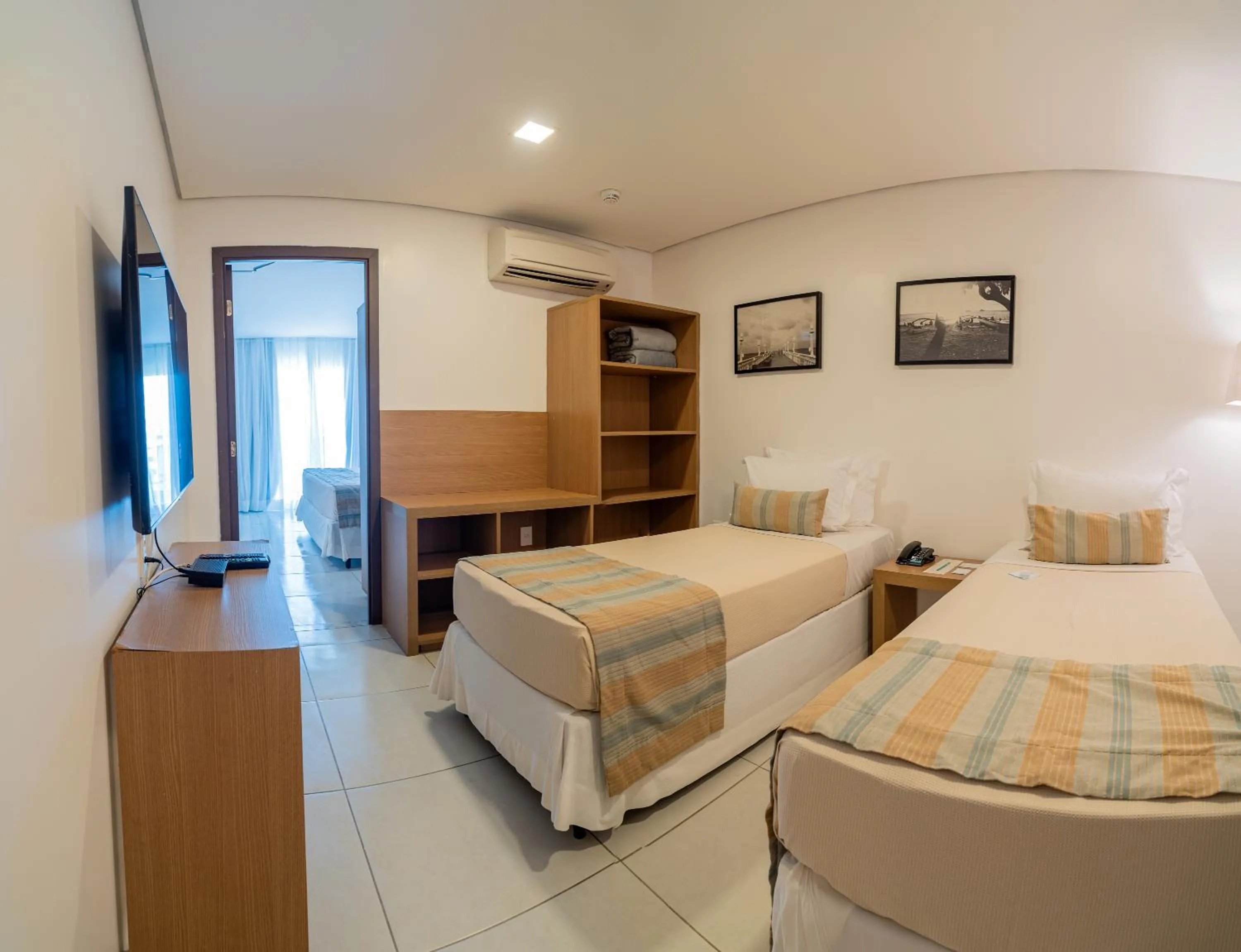 Bed in Crocobeach Hotel