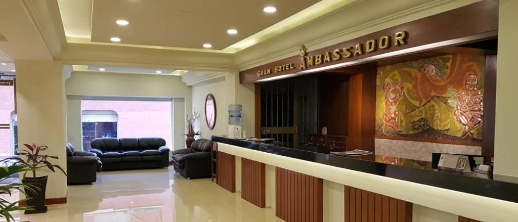 Lobby or reception in Gran Hotel Ambassador