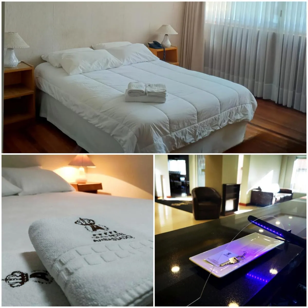 Bed in Gran Hotel Ambassador