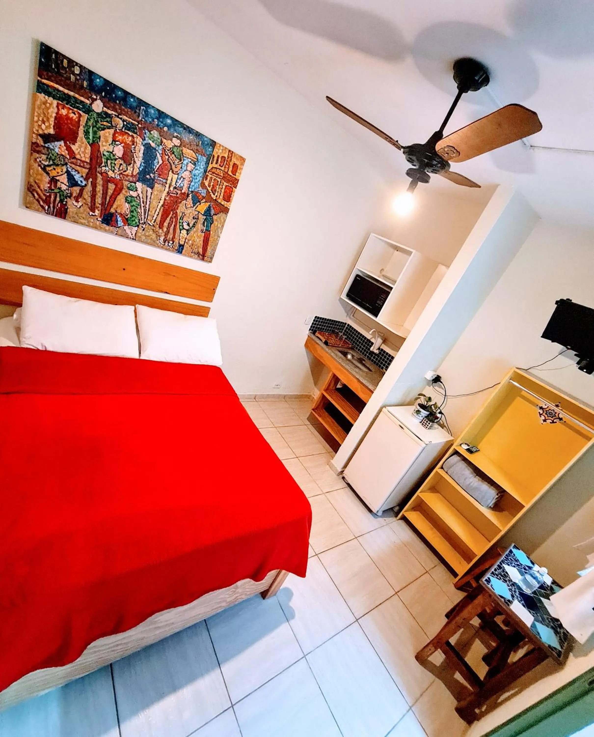 Photo of the whole room, Bed in Praia Suítes Itagua Ubatuba