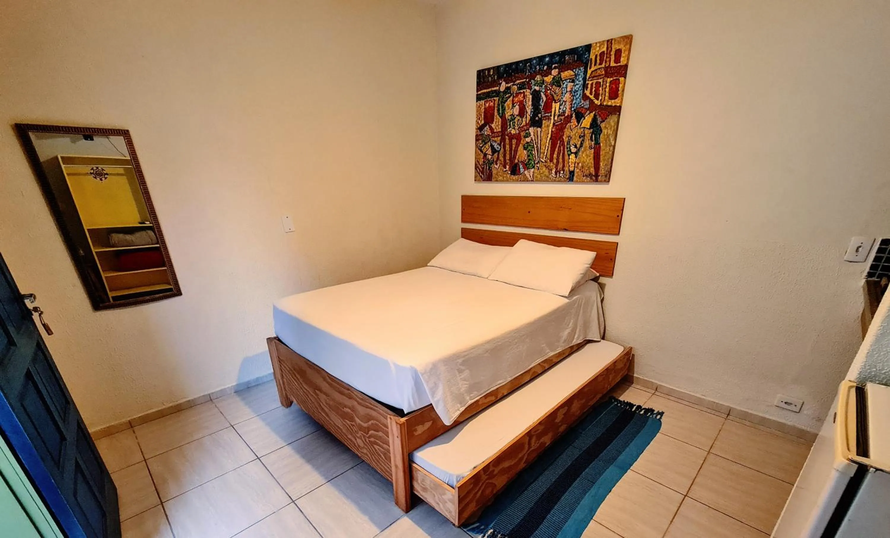 Bedroom, Bed in Praia Suítes Itagua Ubatuba