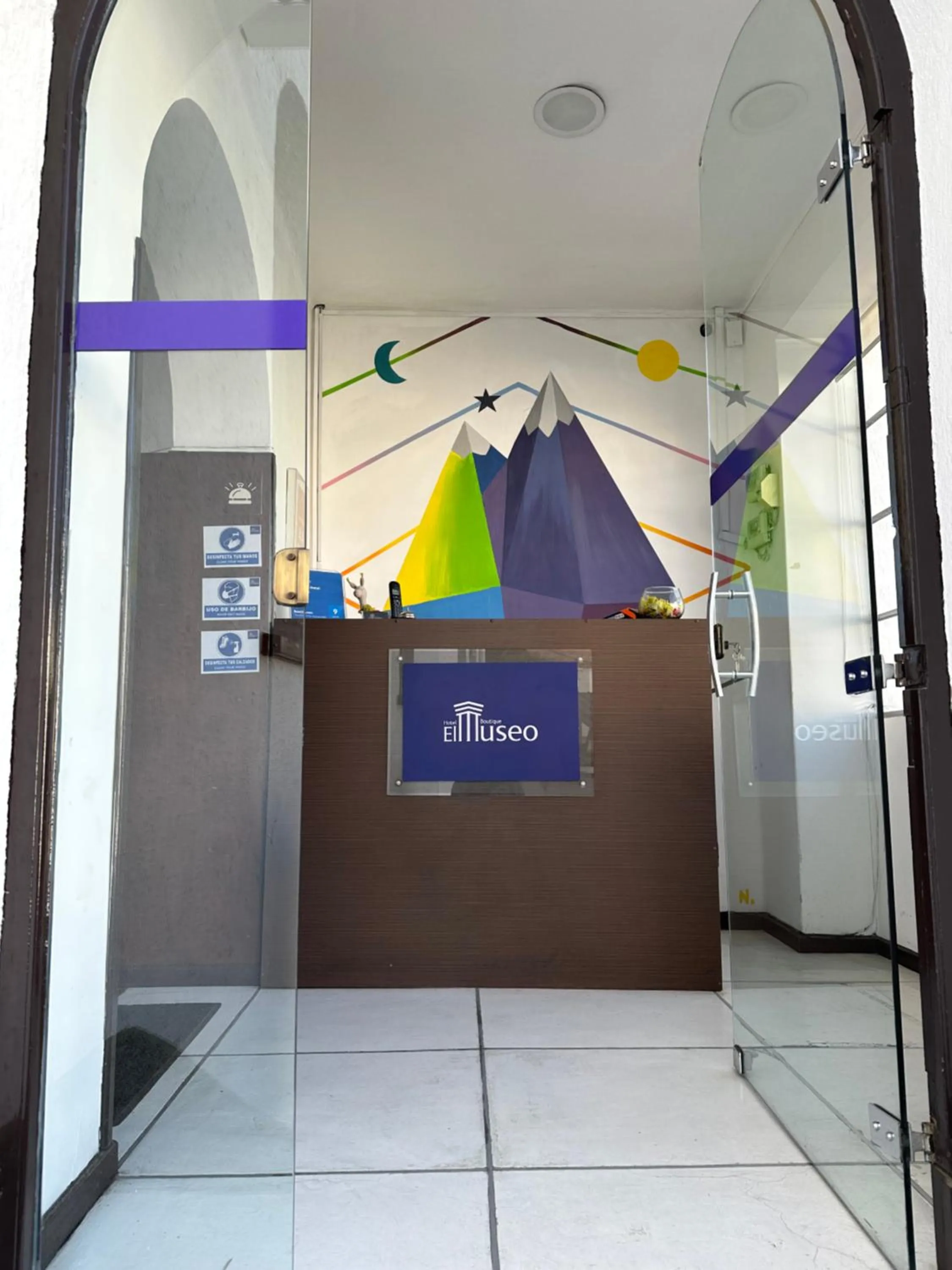 Lobby or reception in El Museo Hotel Boutique