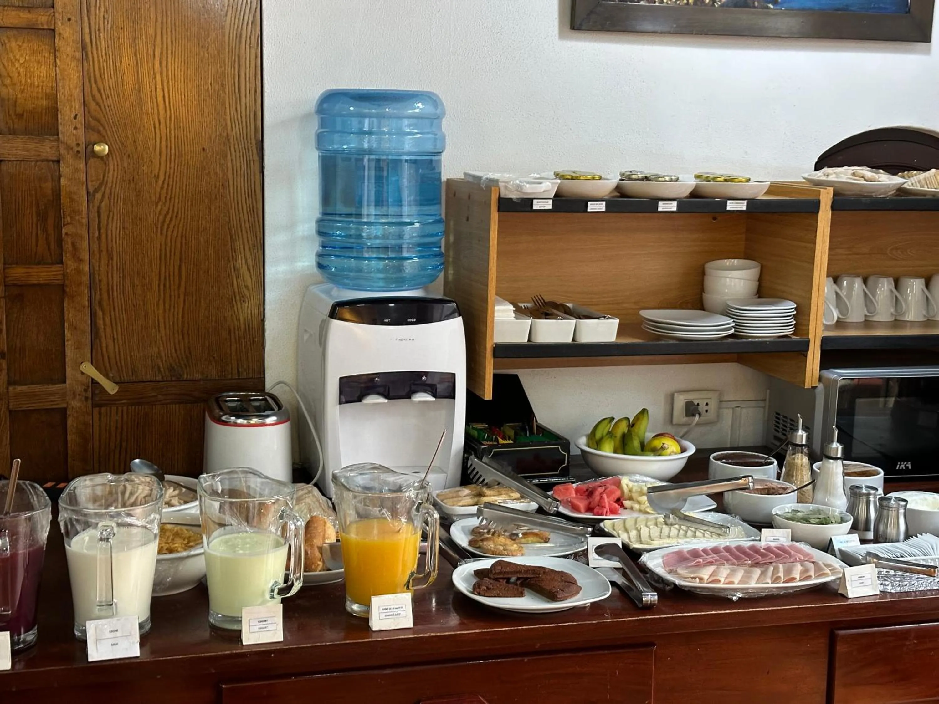 Buffet breakfast in El Museo Hotel Boutique