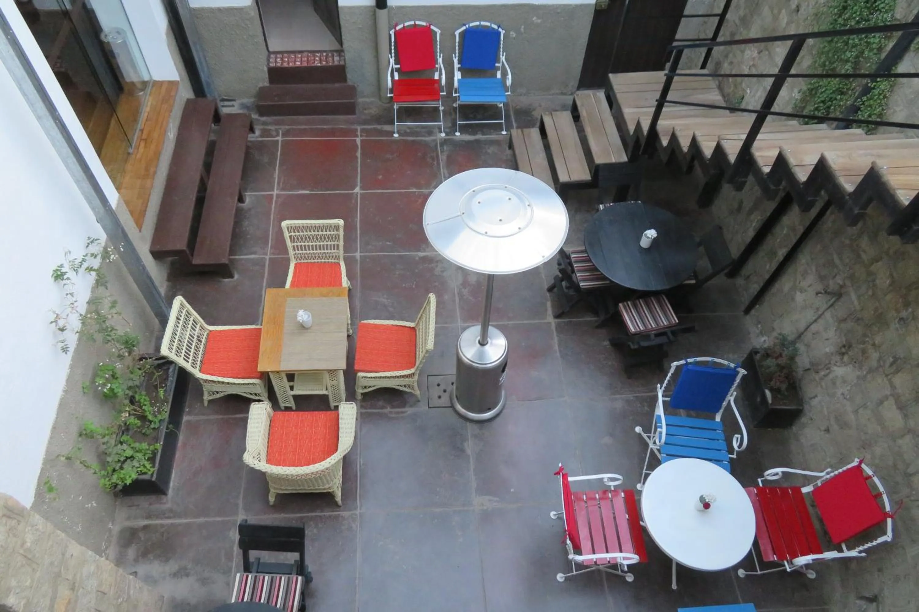 Patio in El Museo Hotel Boutique