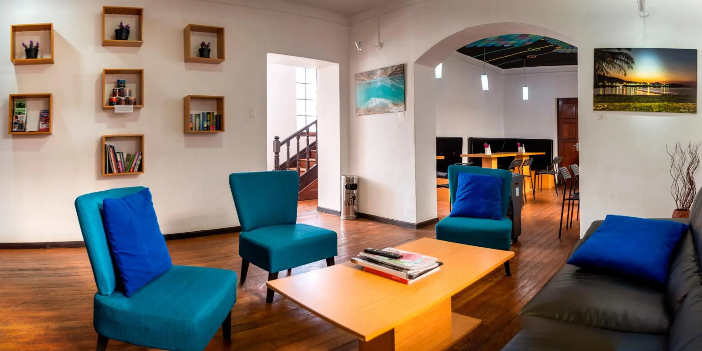 Living room in El Museo Hotel Boutique