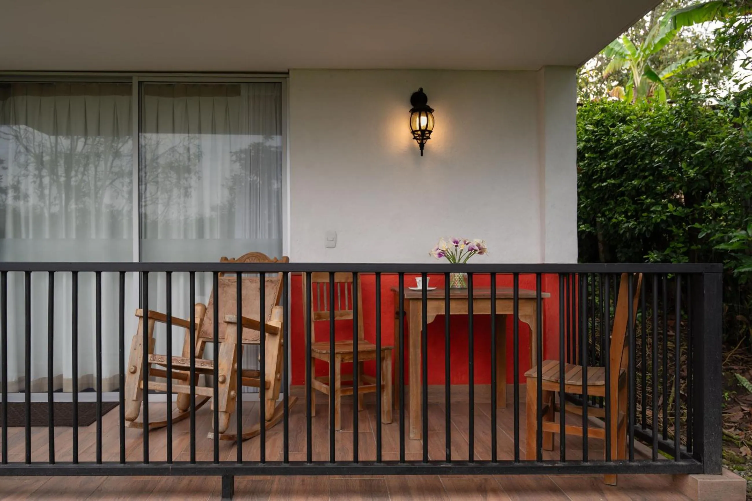 Balcony/Terrace in Hotel Campestre Montecarlo