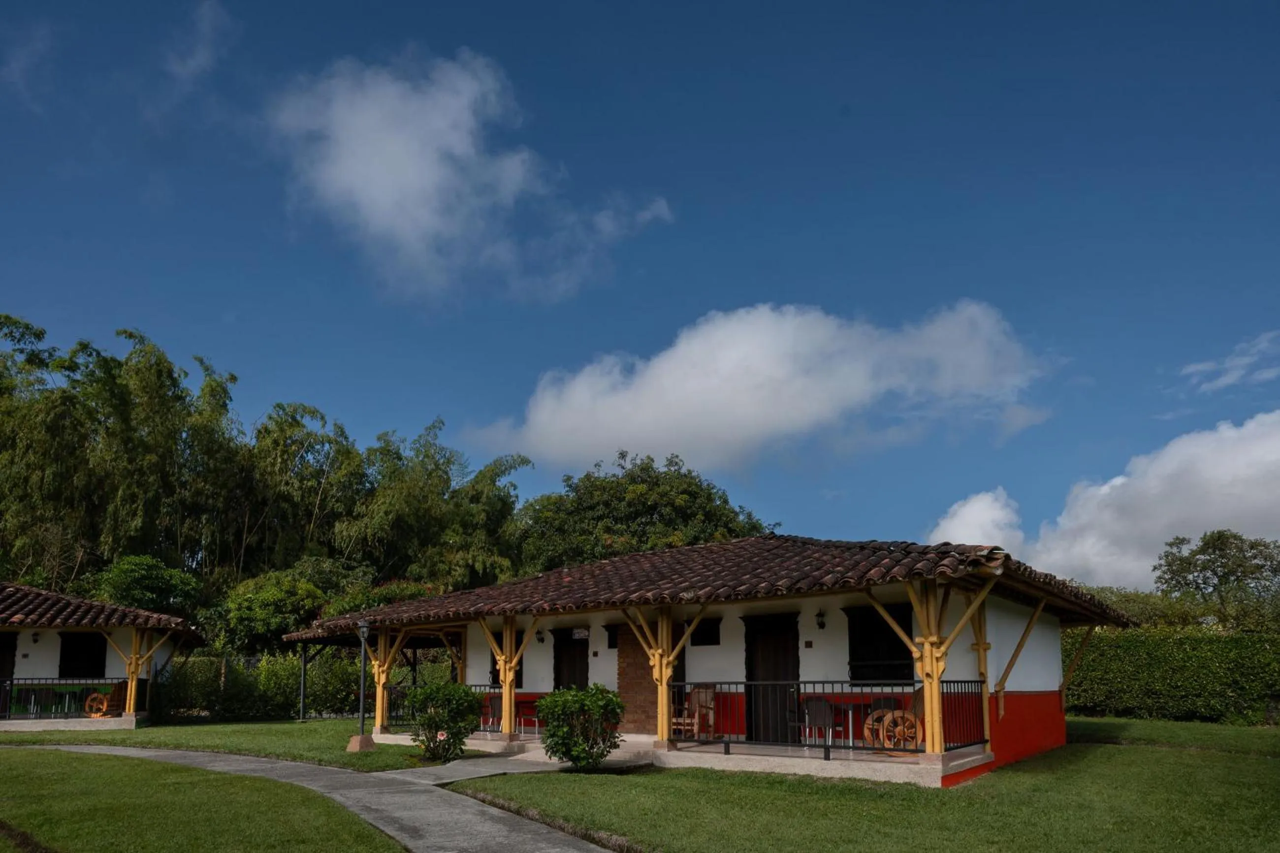 Property building in Hotel Campestre Montecarlo