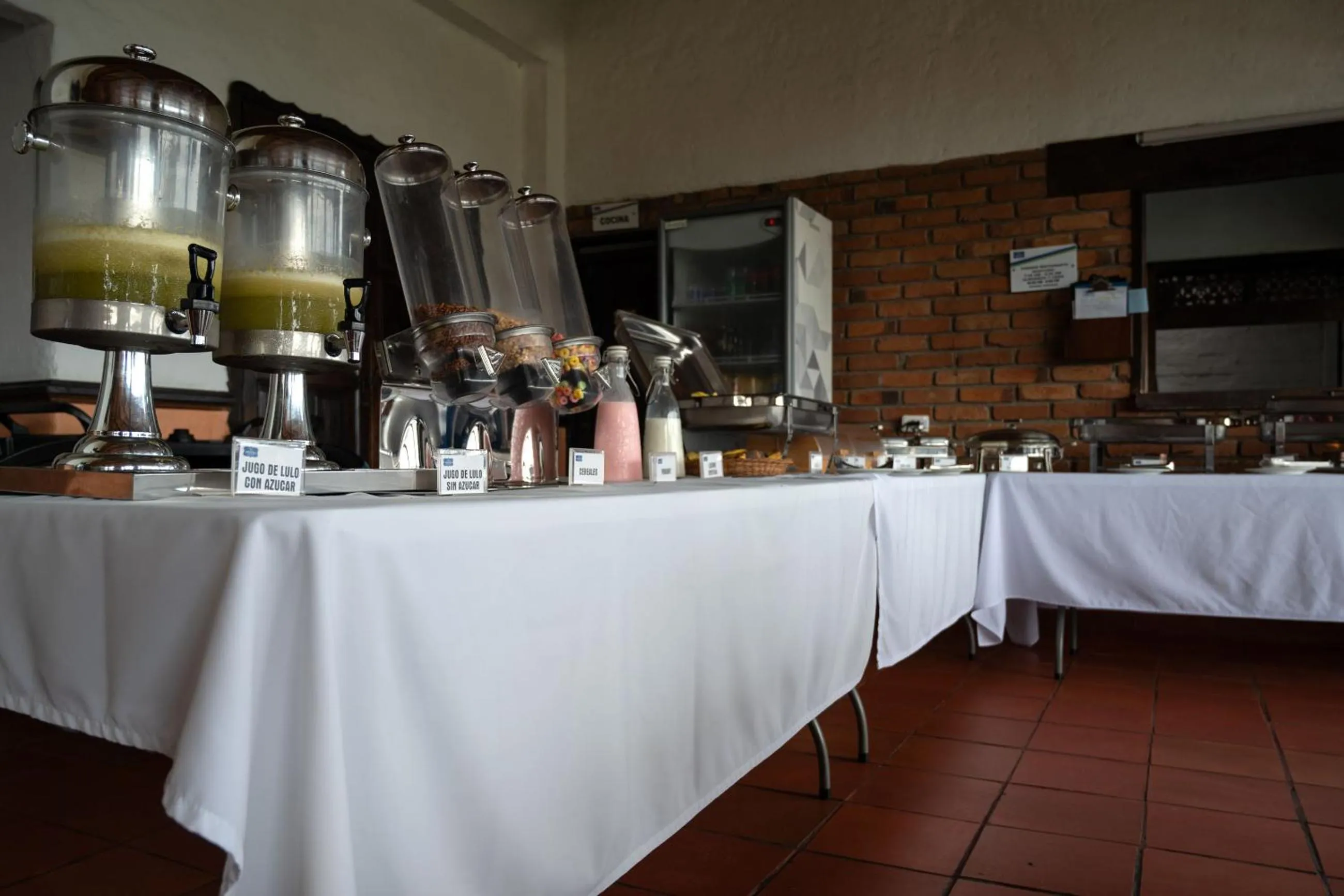 Breakfast in Hotel Campestre Montecarlo