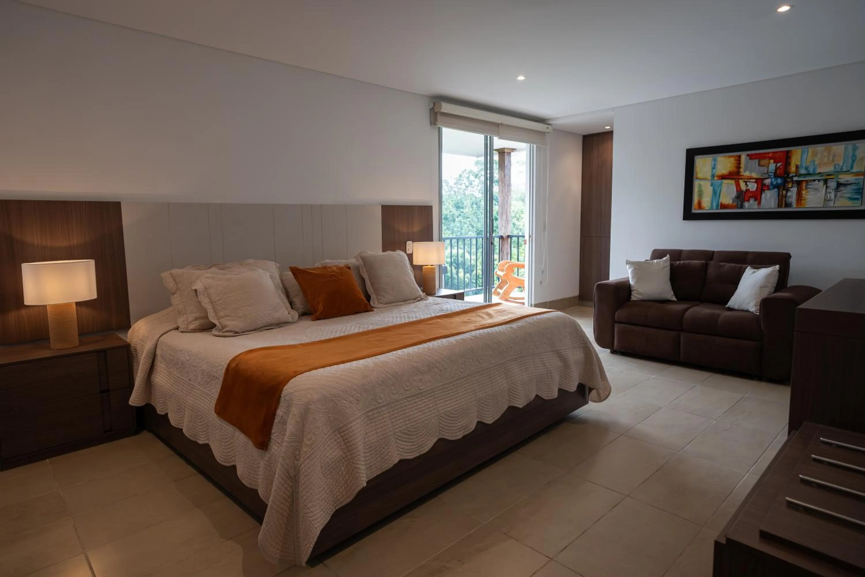 Bed in Hotel Campestre Montecarlo