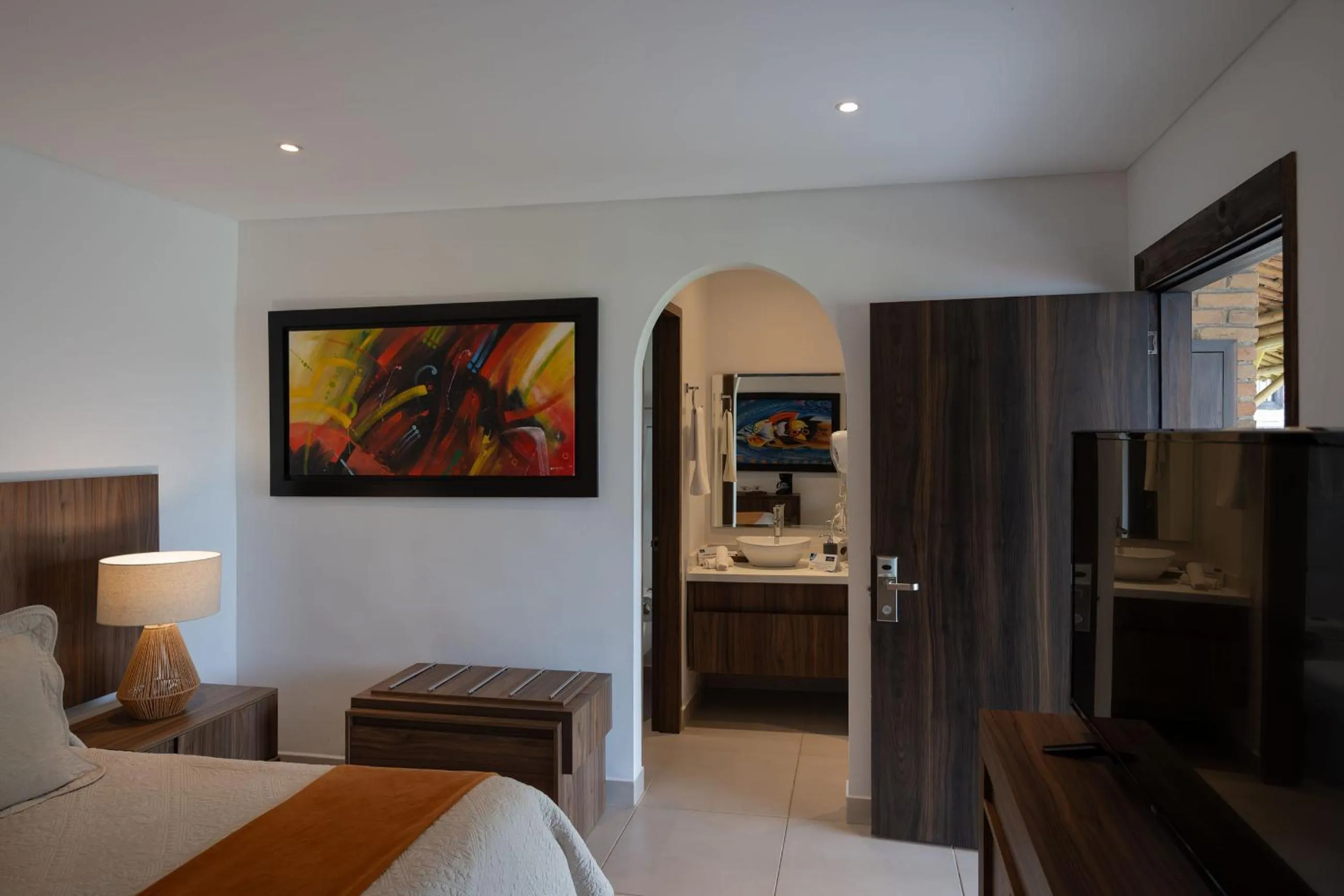 Bed in Hotel Campestre Montecarlo