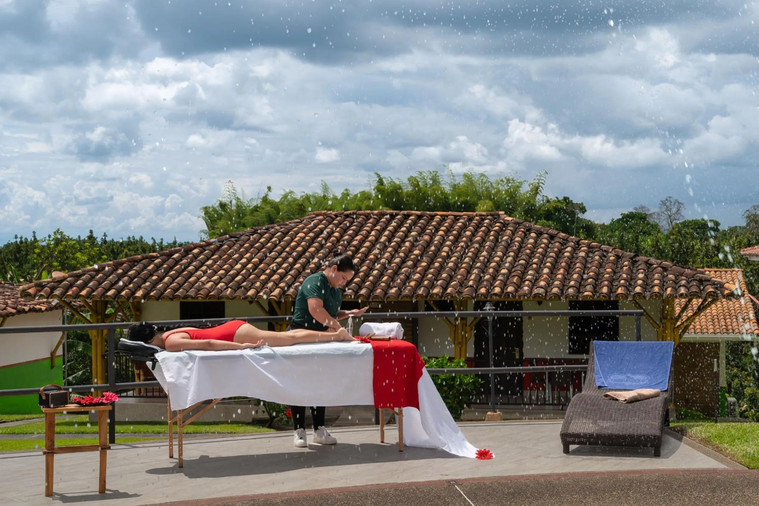 Spa and wellness centre/facilities in Hotel Campestre Montecarlo