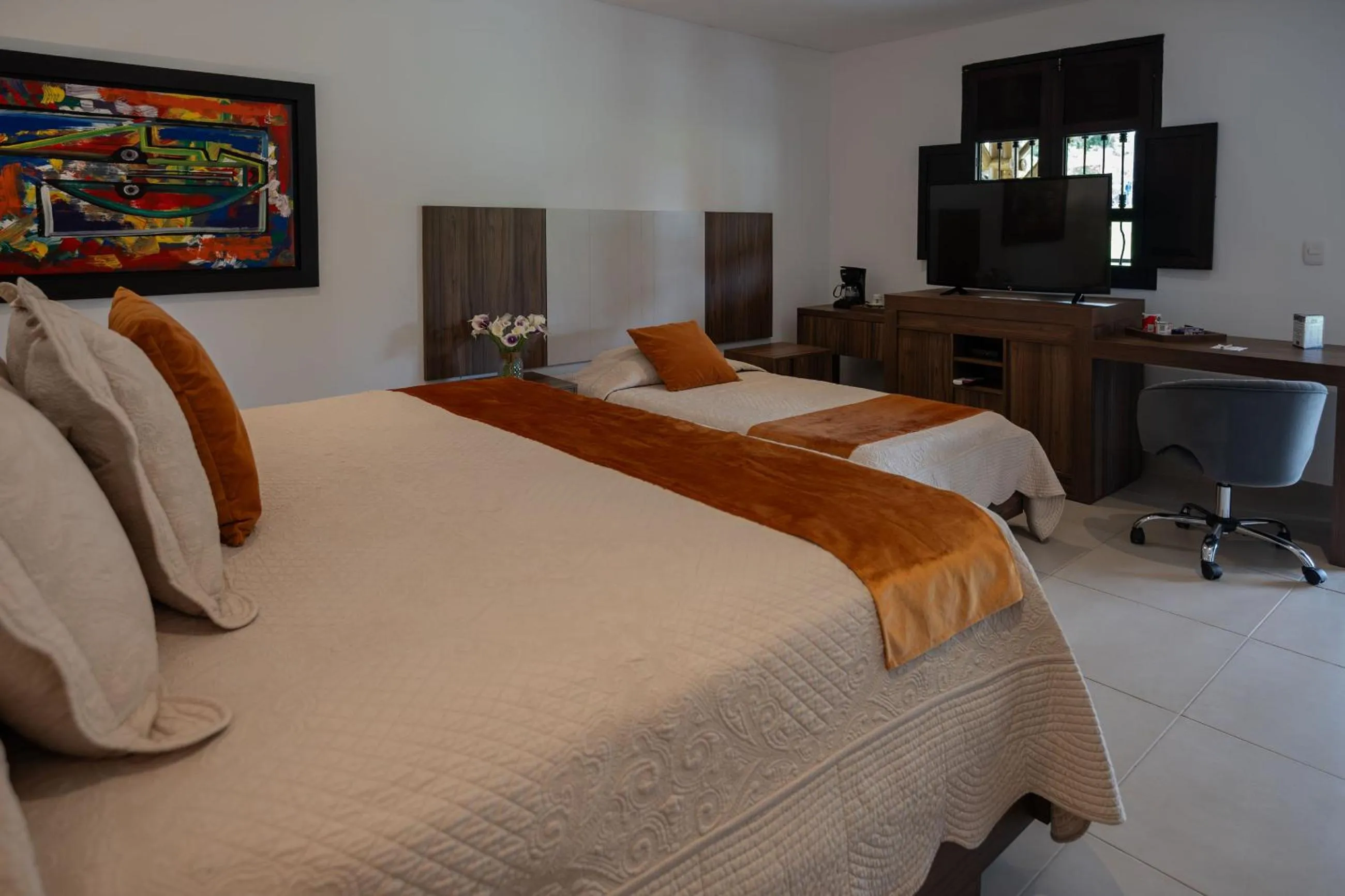 Bed in Hotel Campestre Montecarlo