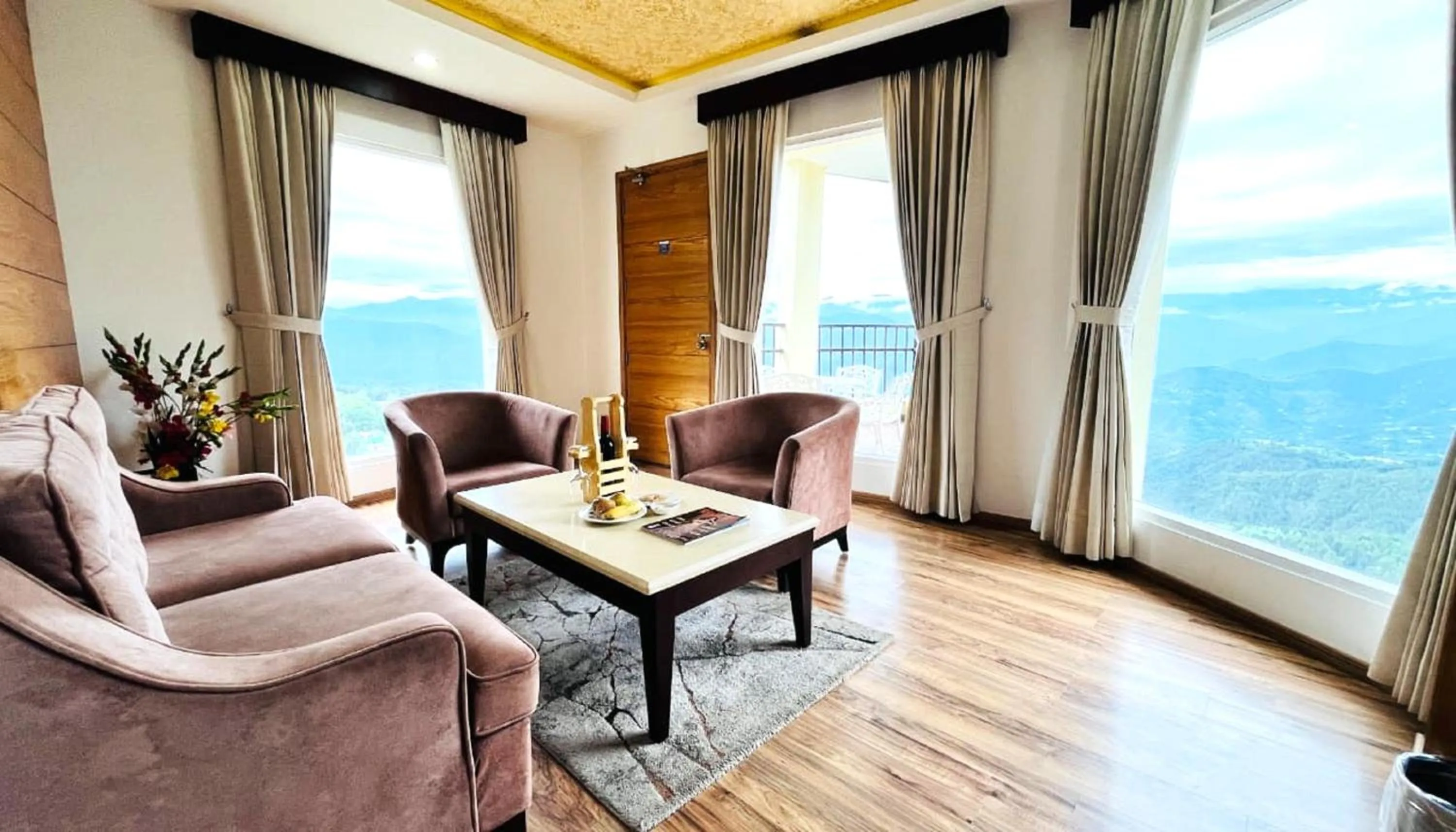 Dining area in JK Clarks Exotica - Centrally Located with Stunning Valley View