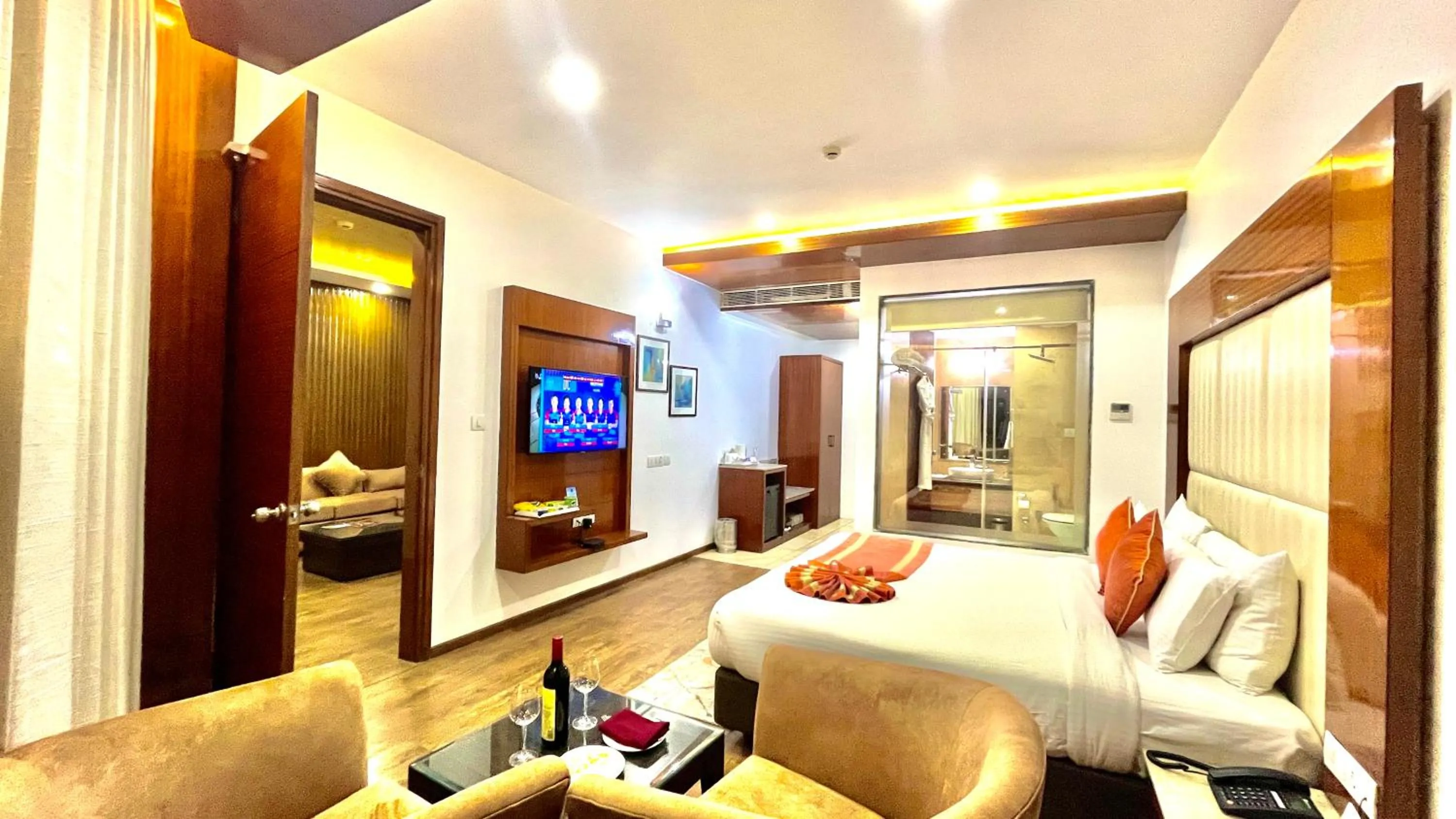 Bedroom in JK Clarks Exotica - Centrally Located with Stunning Valley View