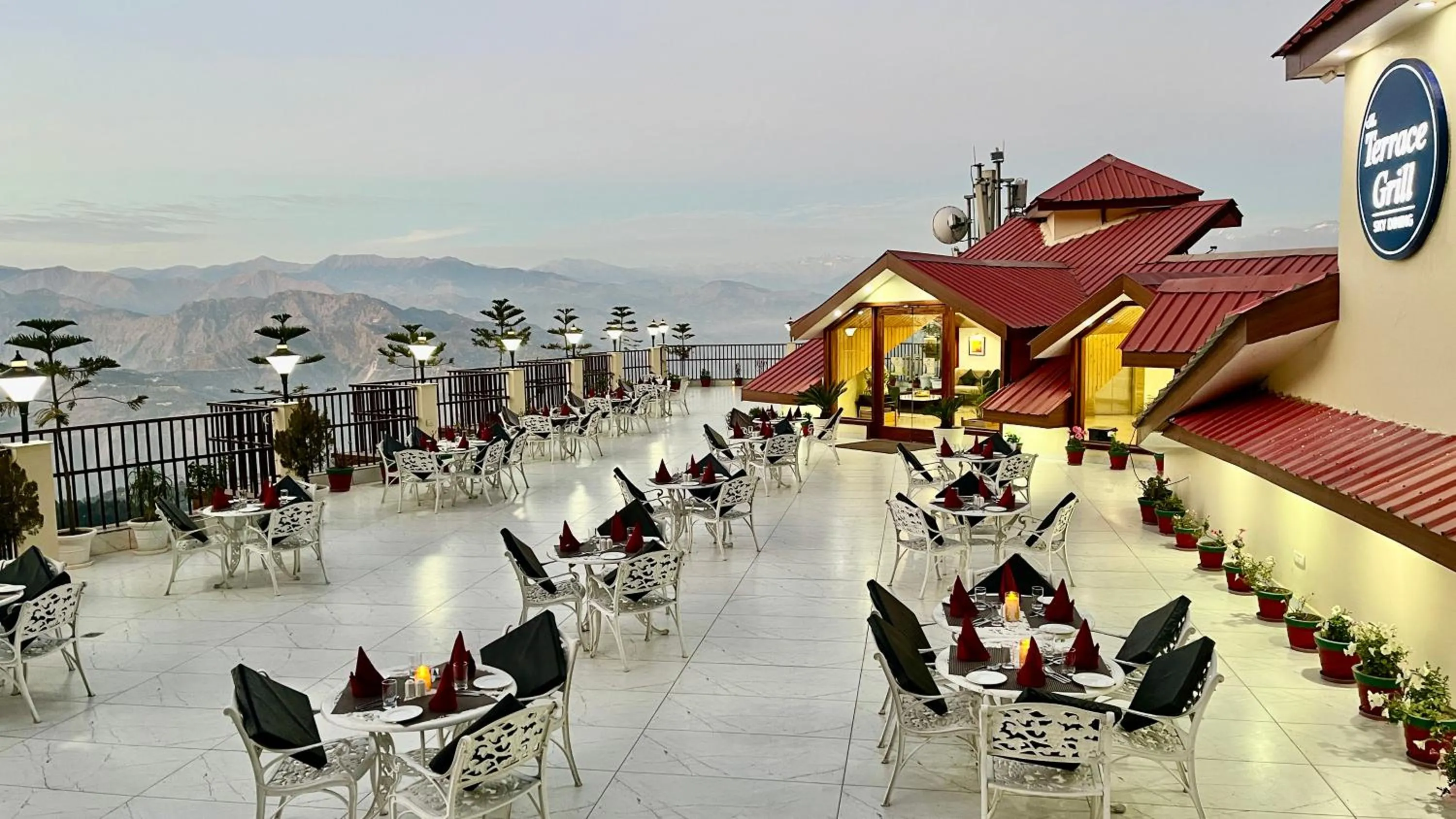 Restaurant/places to eat in JK Clarks Exotica - Centrally Located with Stunning Valley View