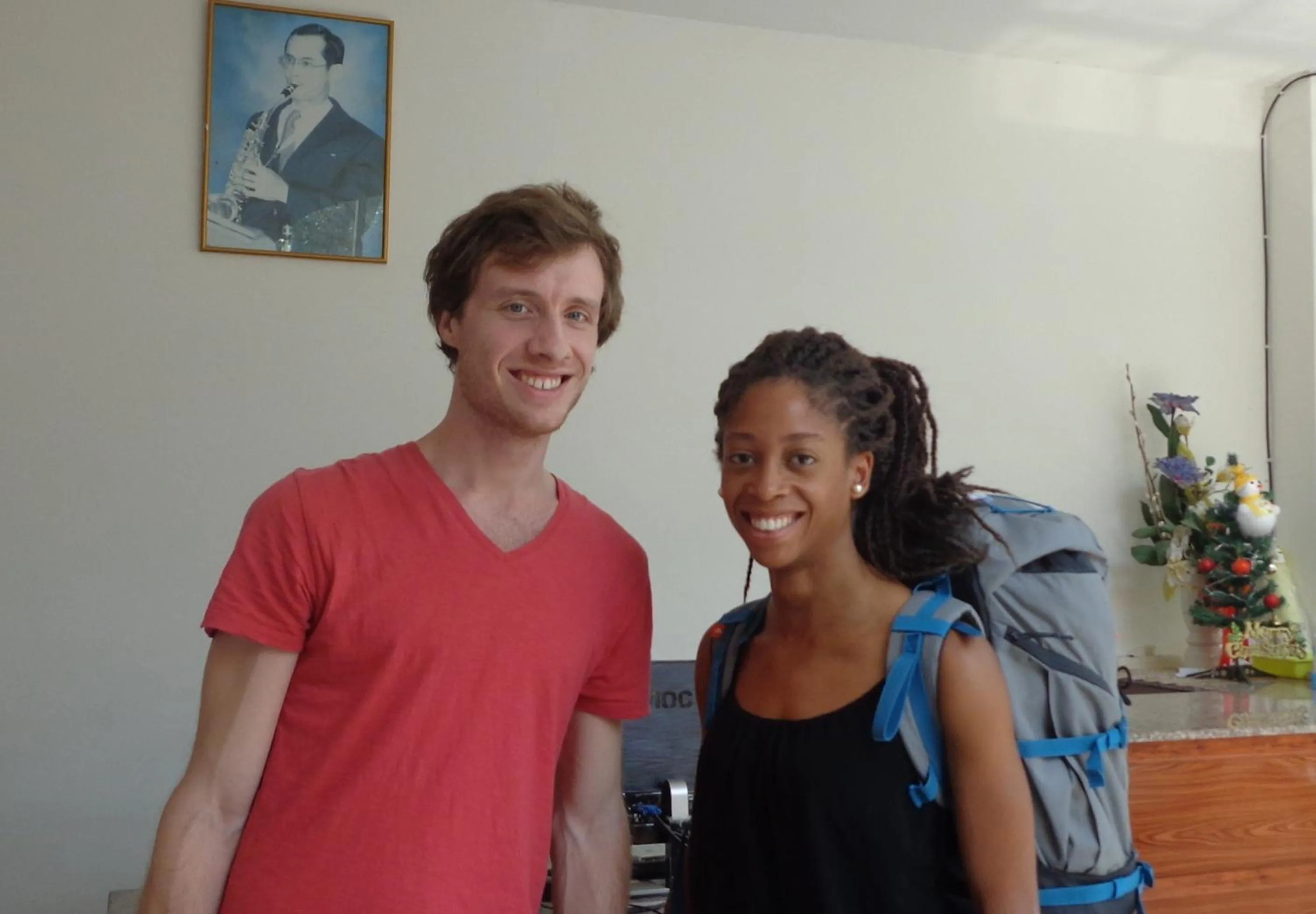 group of guests in A&S Residence Kanchanaburi