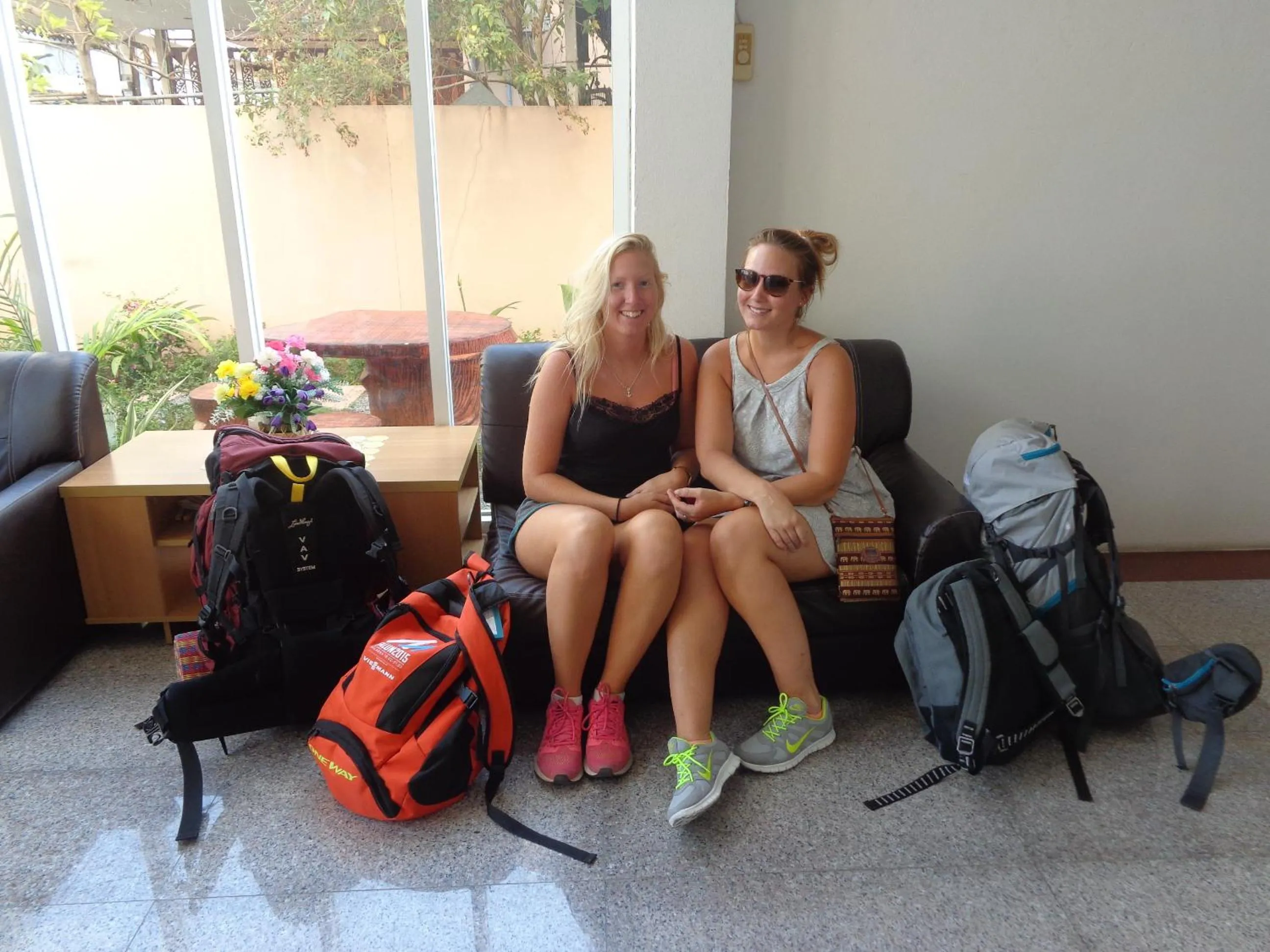 group of guests in A&S Residence Kanchanaburi
