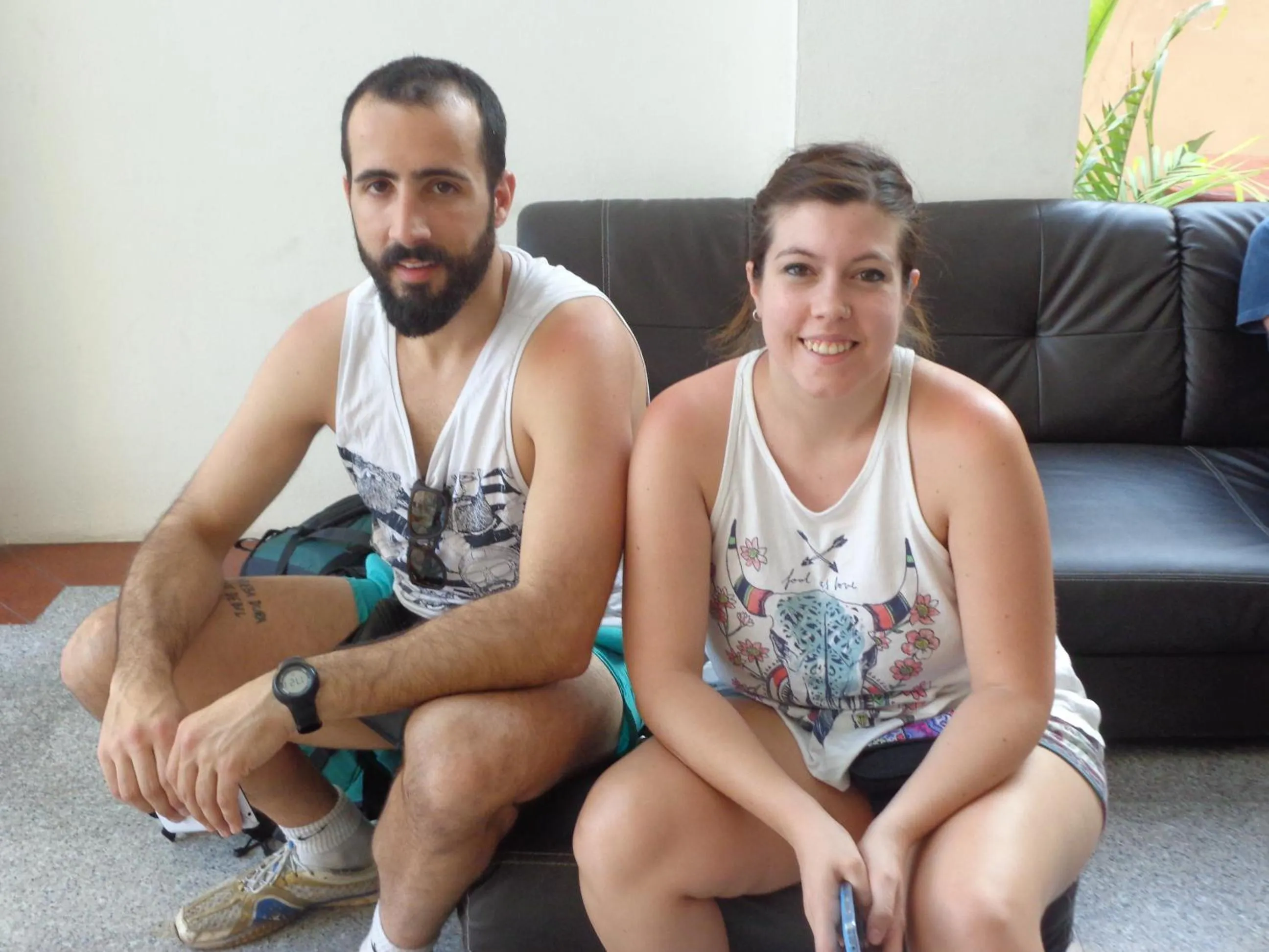 group of guests in A&S Residence Kanchanaburi