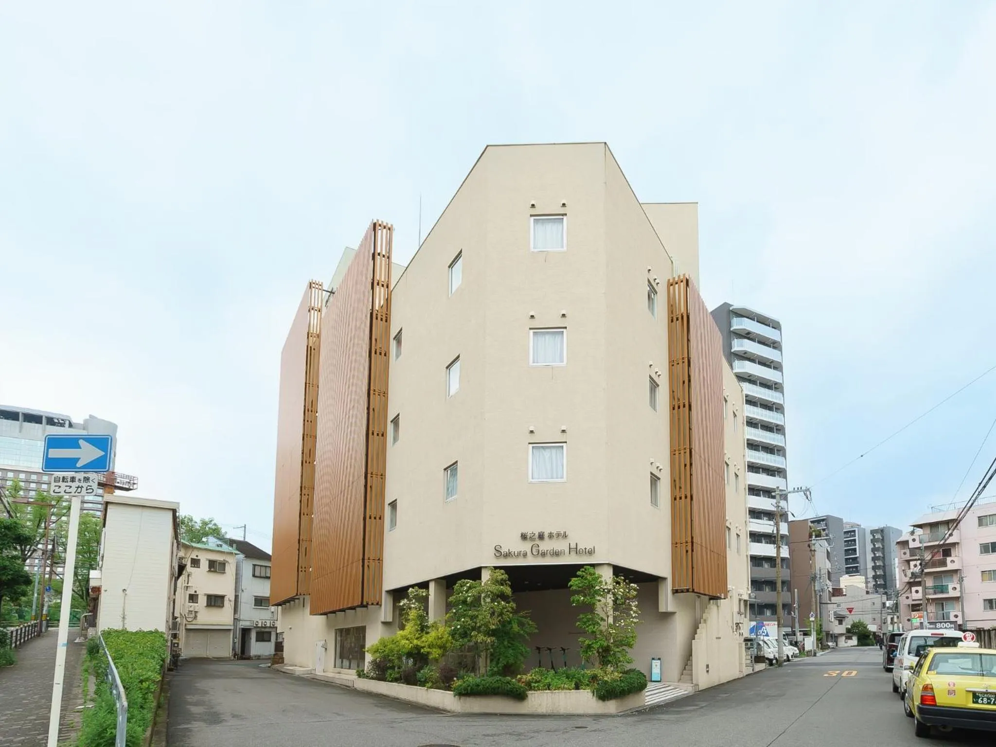 Property building in Sakura Garden Hotel