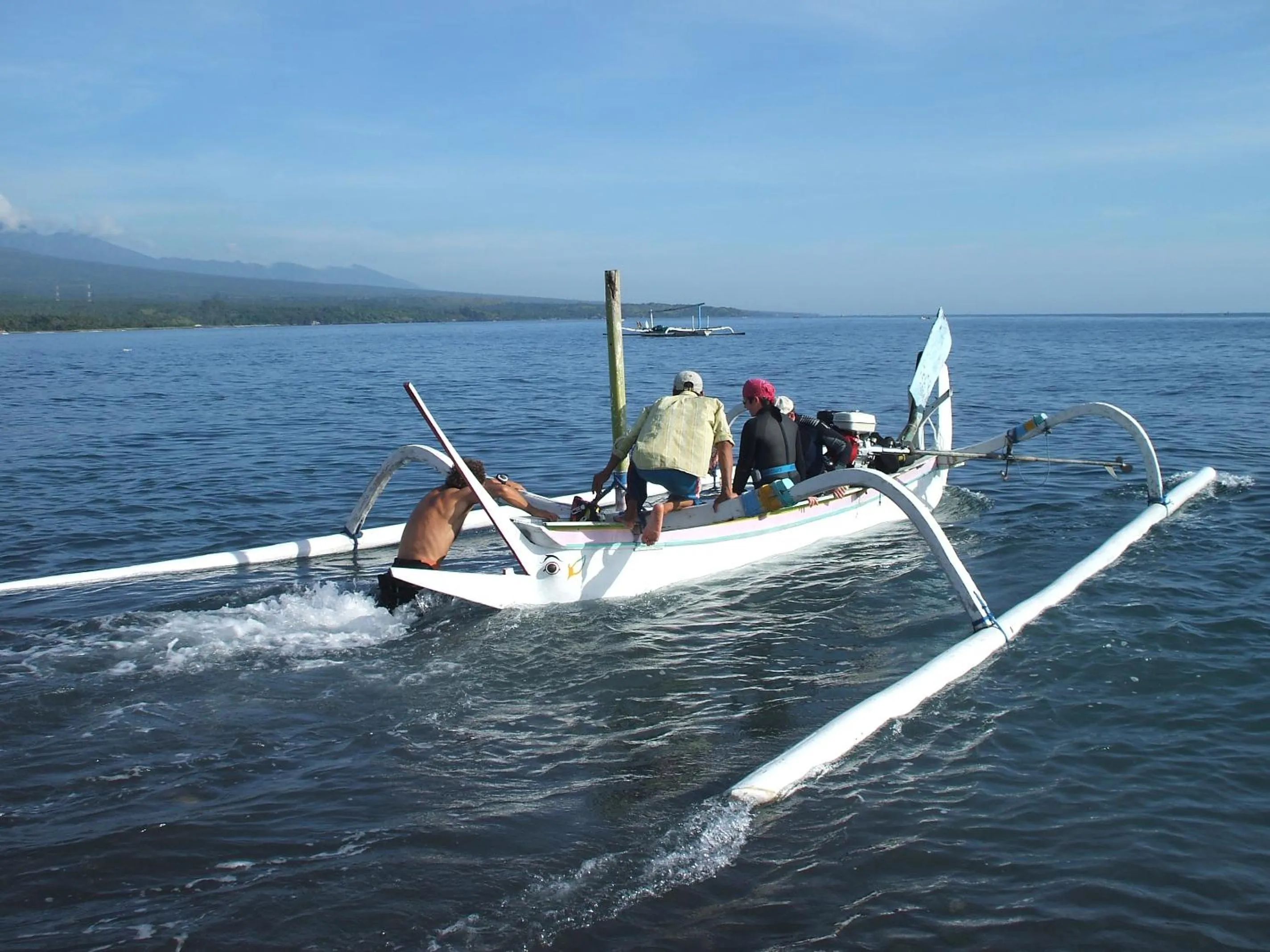 Fishing in Jukung Dive Resort Bali AMED
