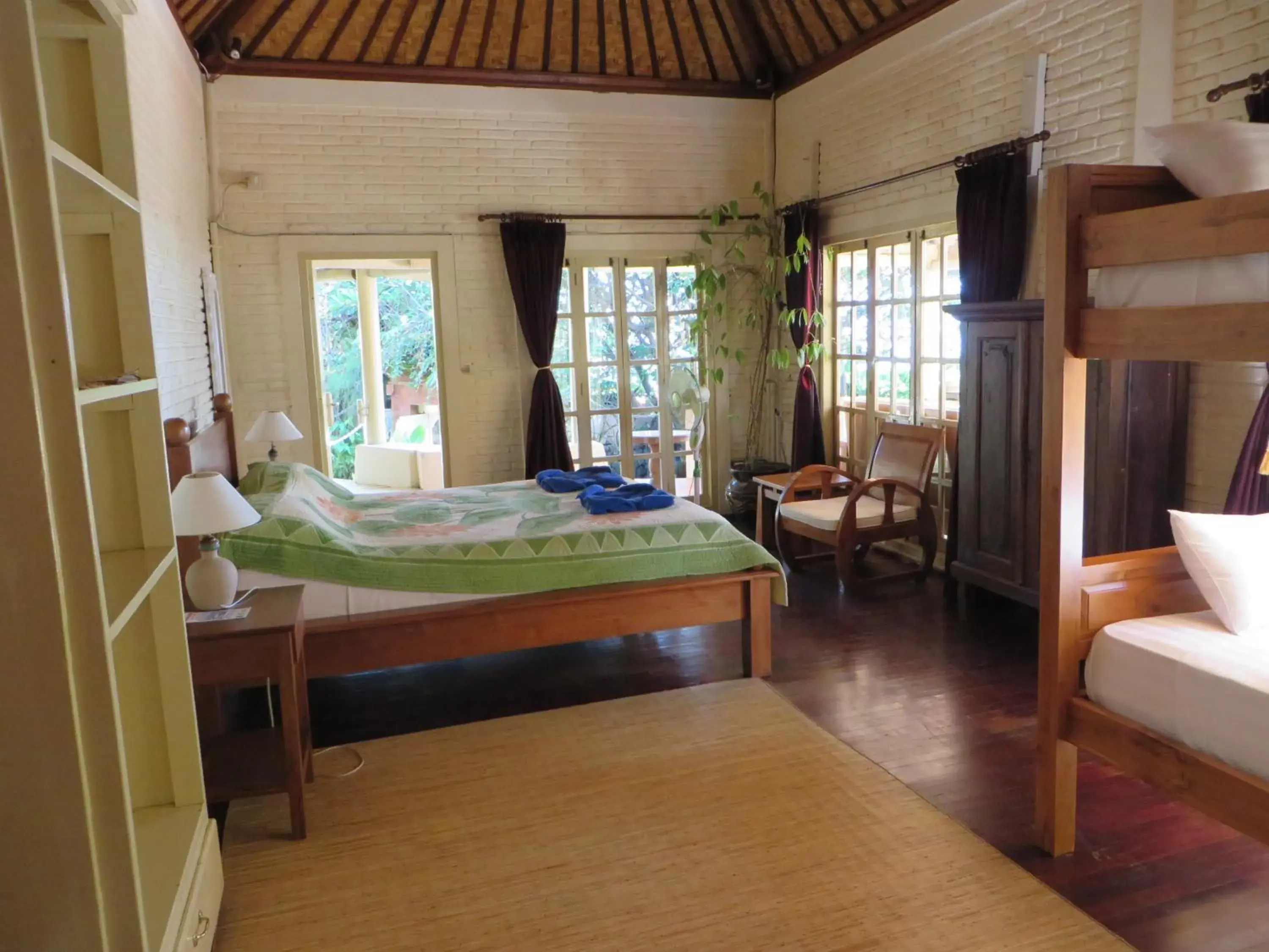 Family bungalow with Sea View in Jukung Dive Resort Bali AMED Family bungalow with Sea View in Jukung Dive Resort Bali AMED