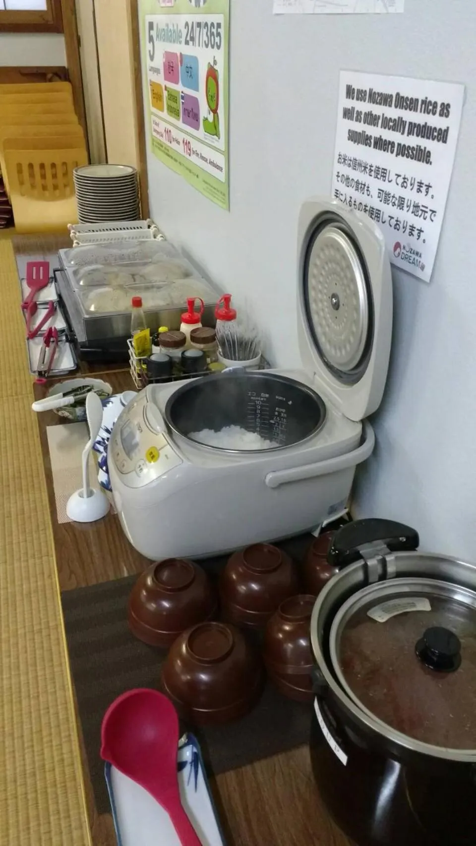 Breakfast in Nozawa Dream