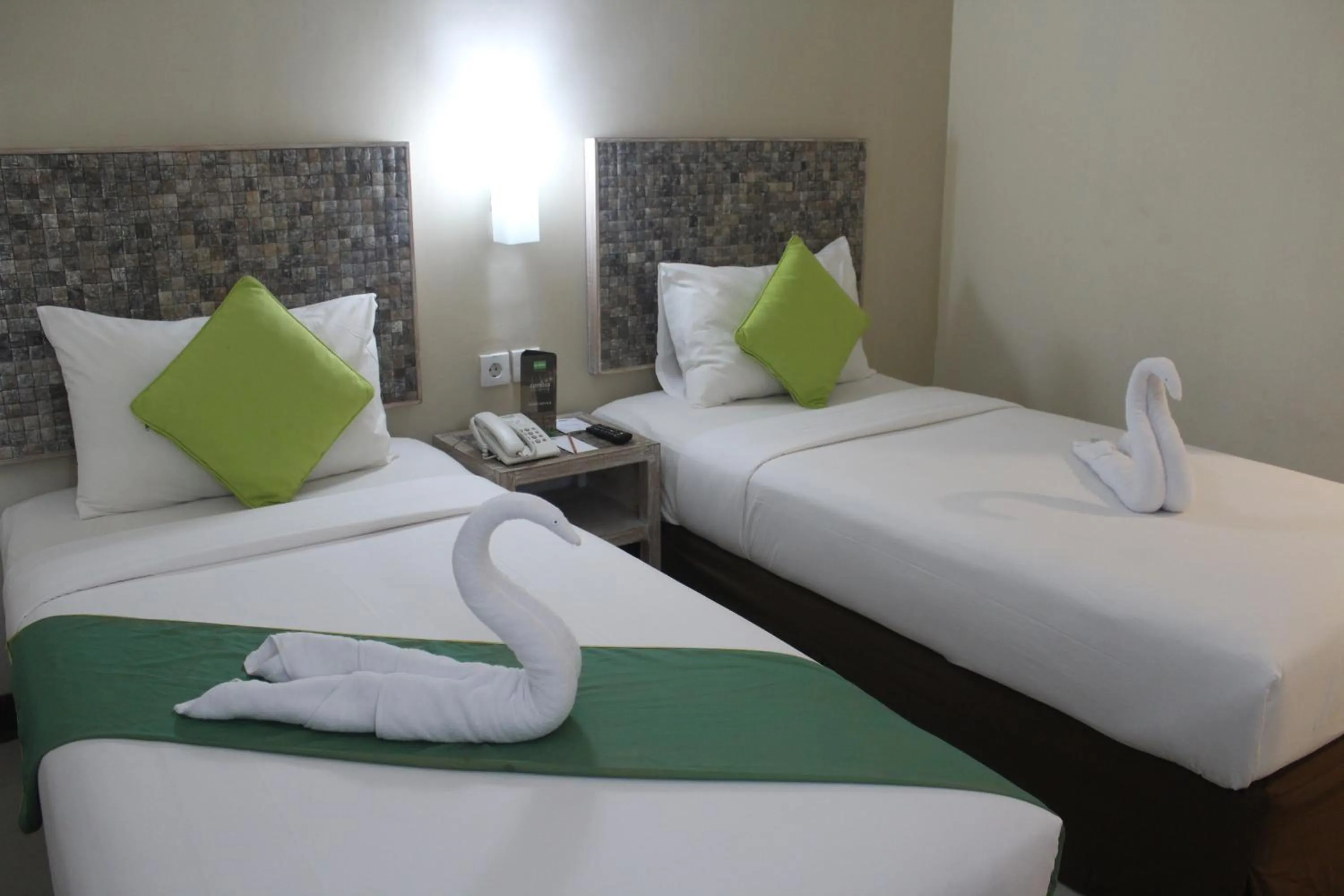 Bed in Greenotel Cilegon
