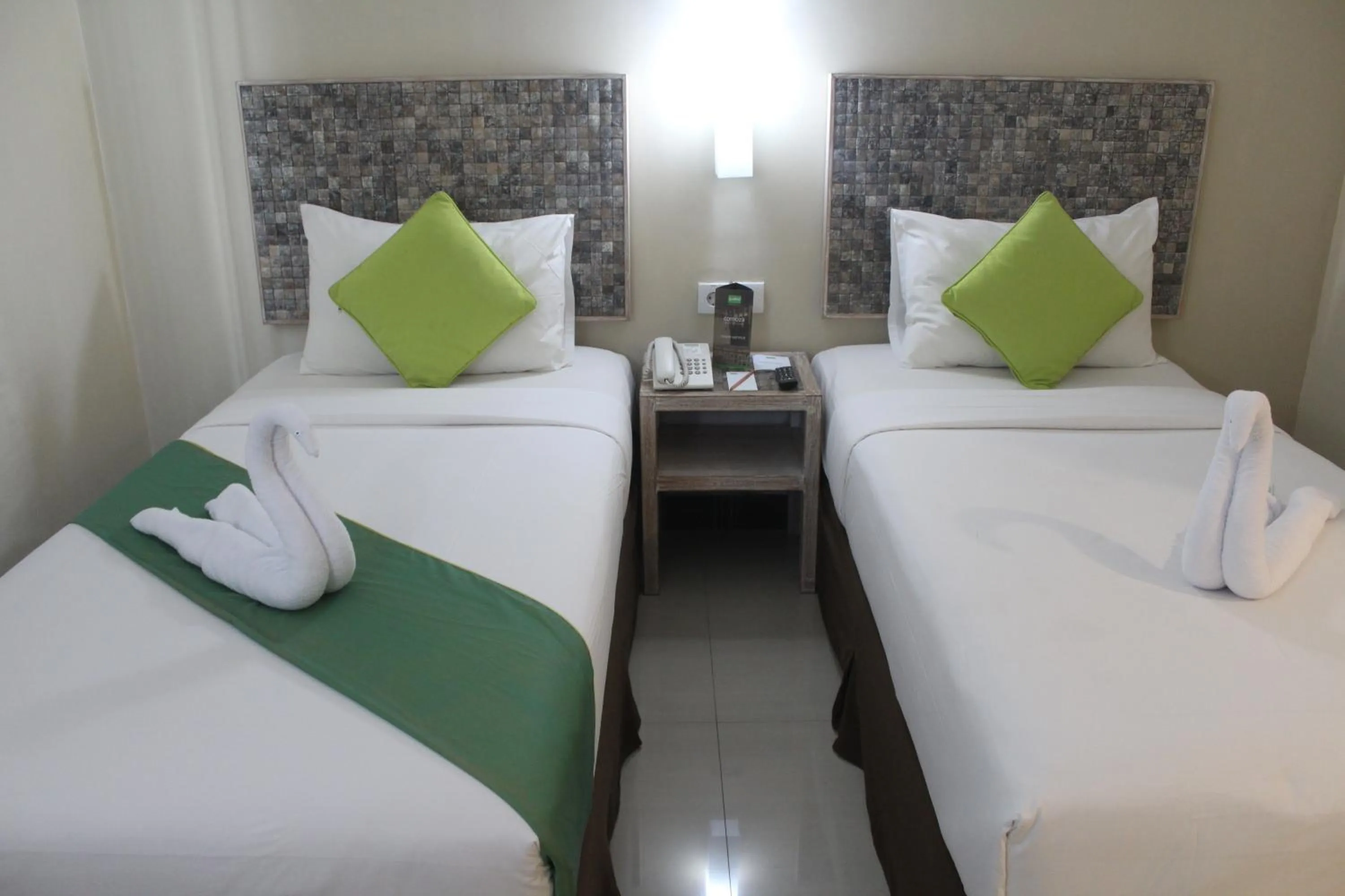 Bed in Greenotel Cilegon