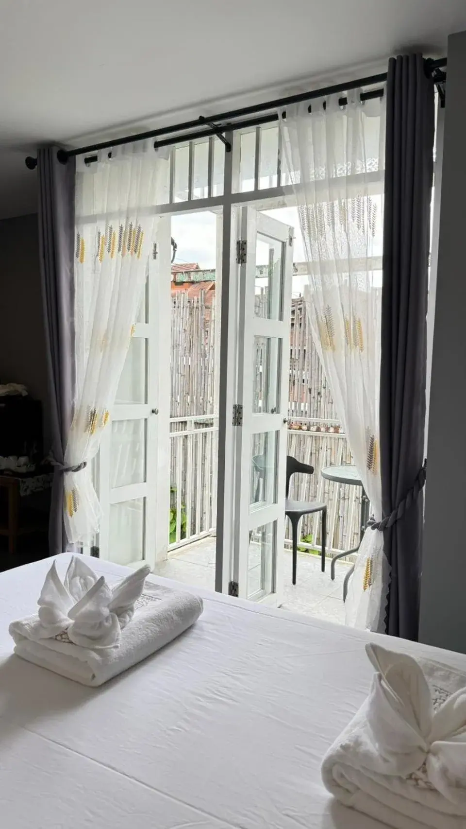 Balcony/Terrace, Bed in WUA LAI Boutique Hotel Chiang Mai Balcony/Terrace, Bed in WUA LAI Boutique Hotel Chiang Mai