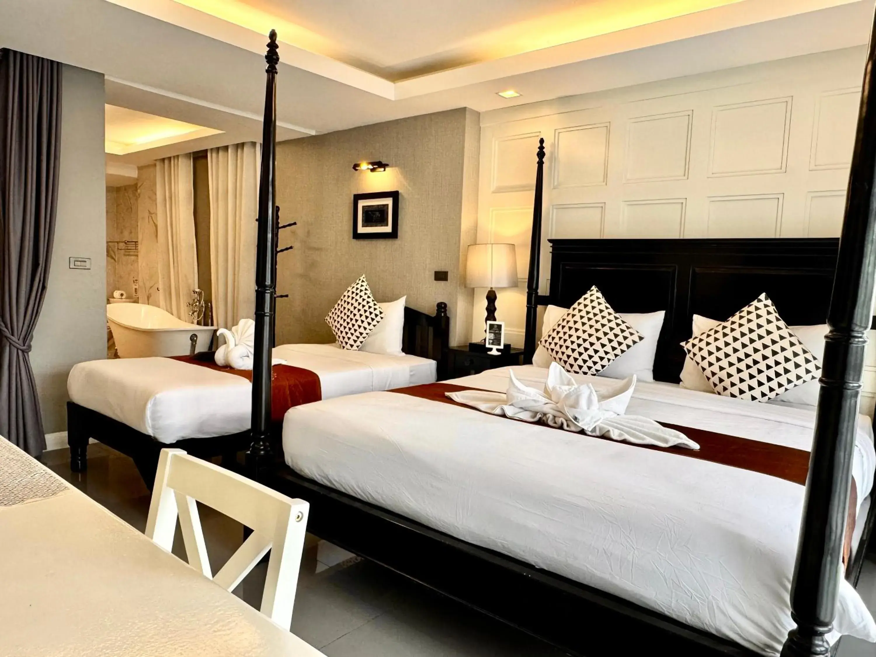 Family Room with Balcony in WUA LAI Boutique Hotel Chiang Mai Family Room with Balcony in WUA LAI Boutique Hotel Chiang Mai