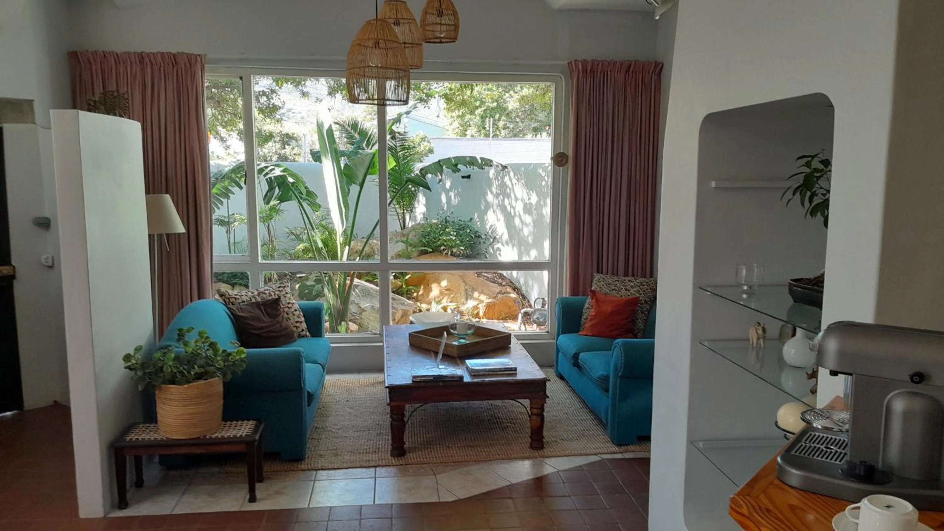 Living room in Brightwater Lodge