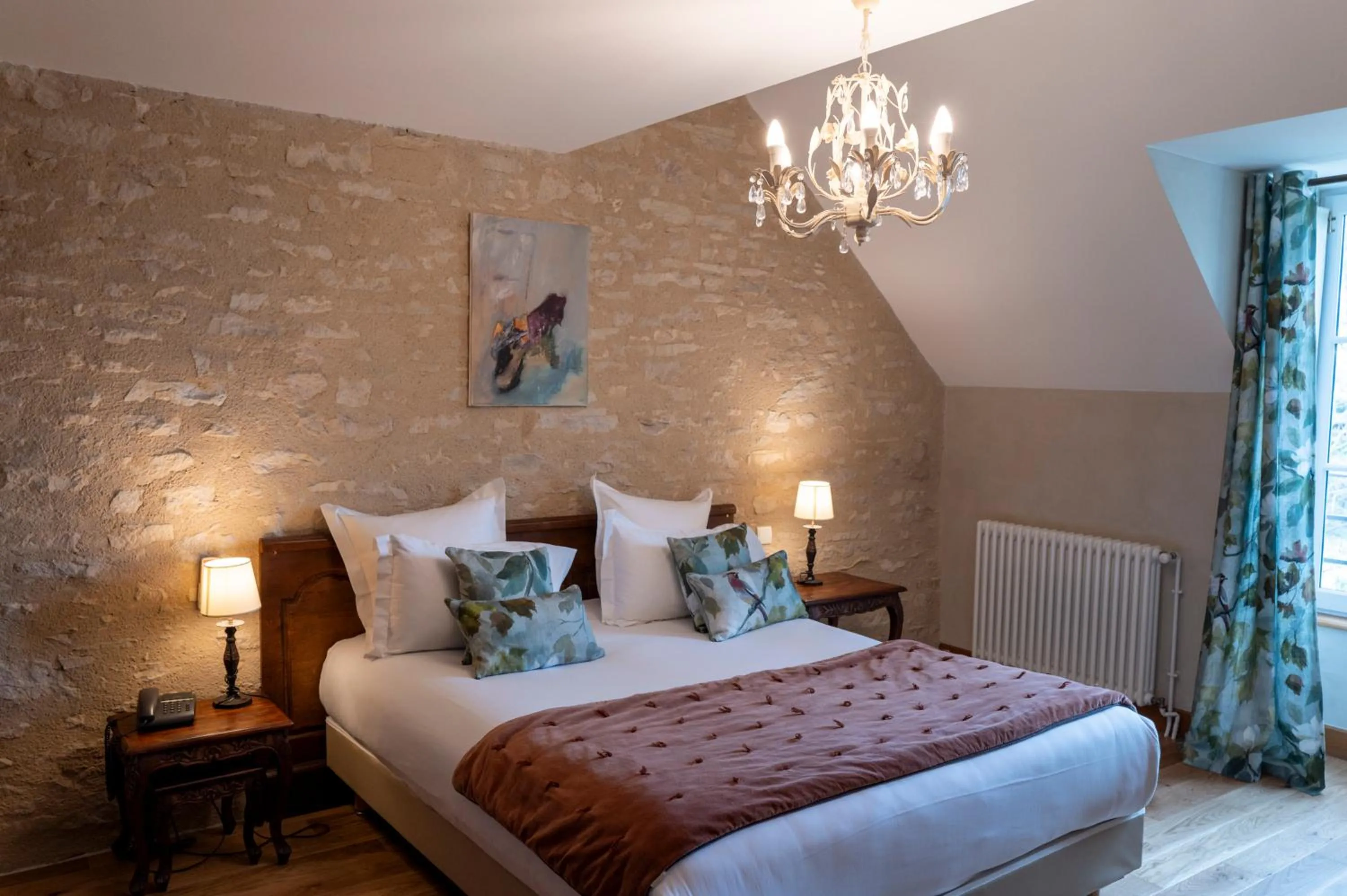 Bed in Hôtel Le Clos