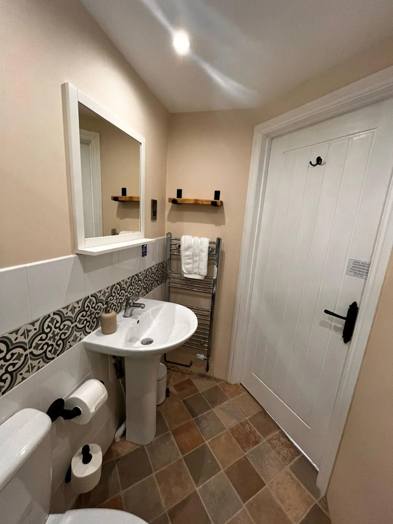 Shower in Old Manor House