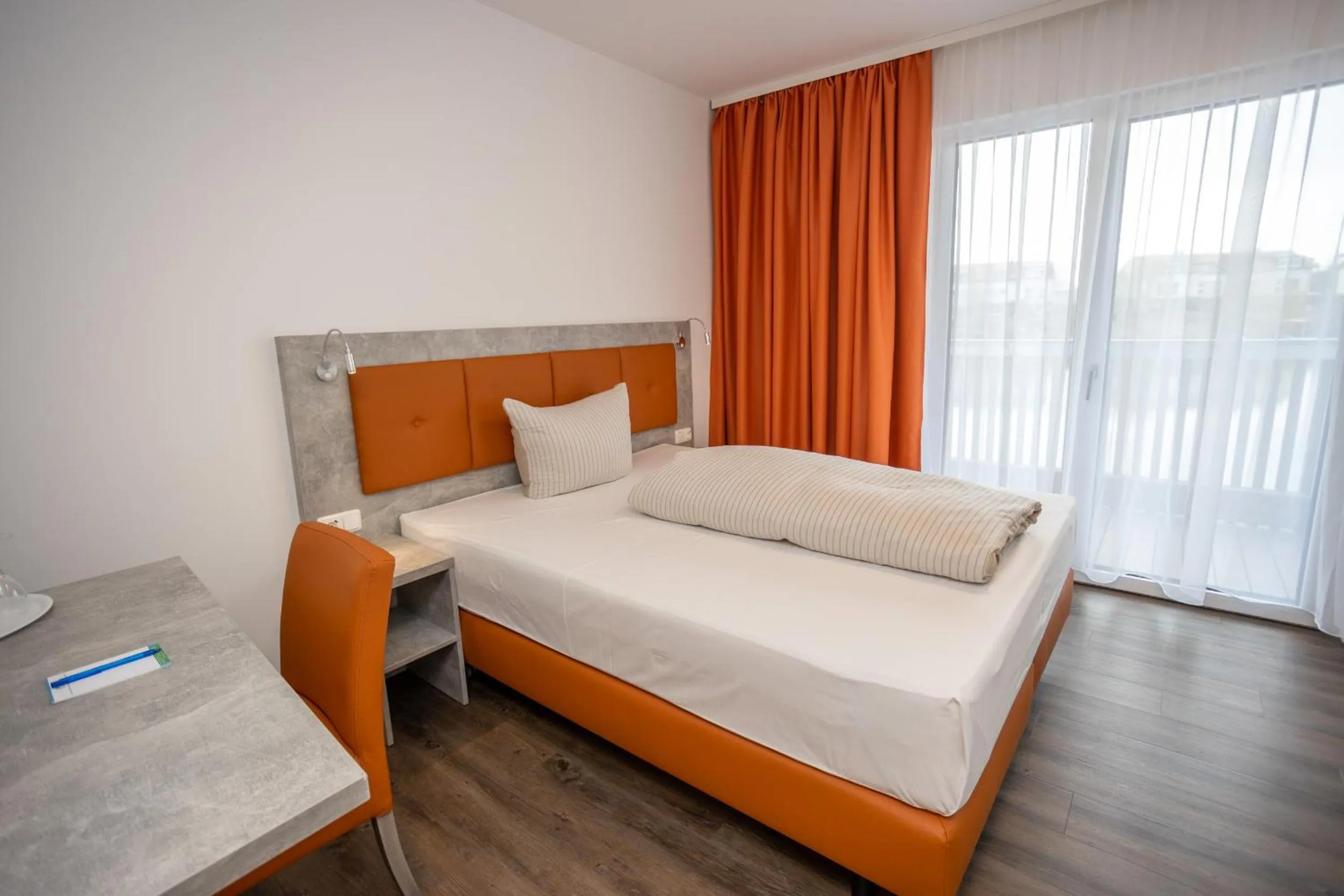 Bed in Seehotel Forst