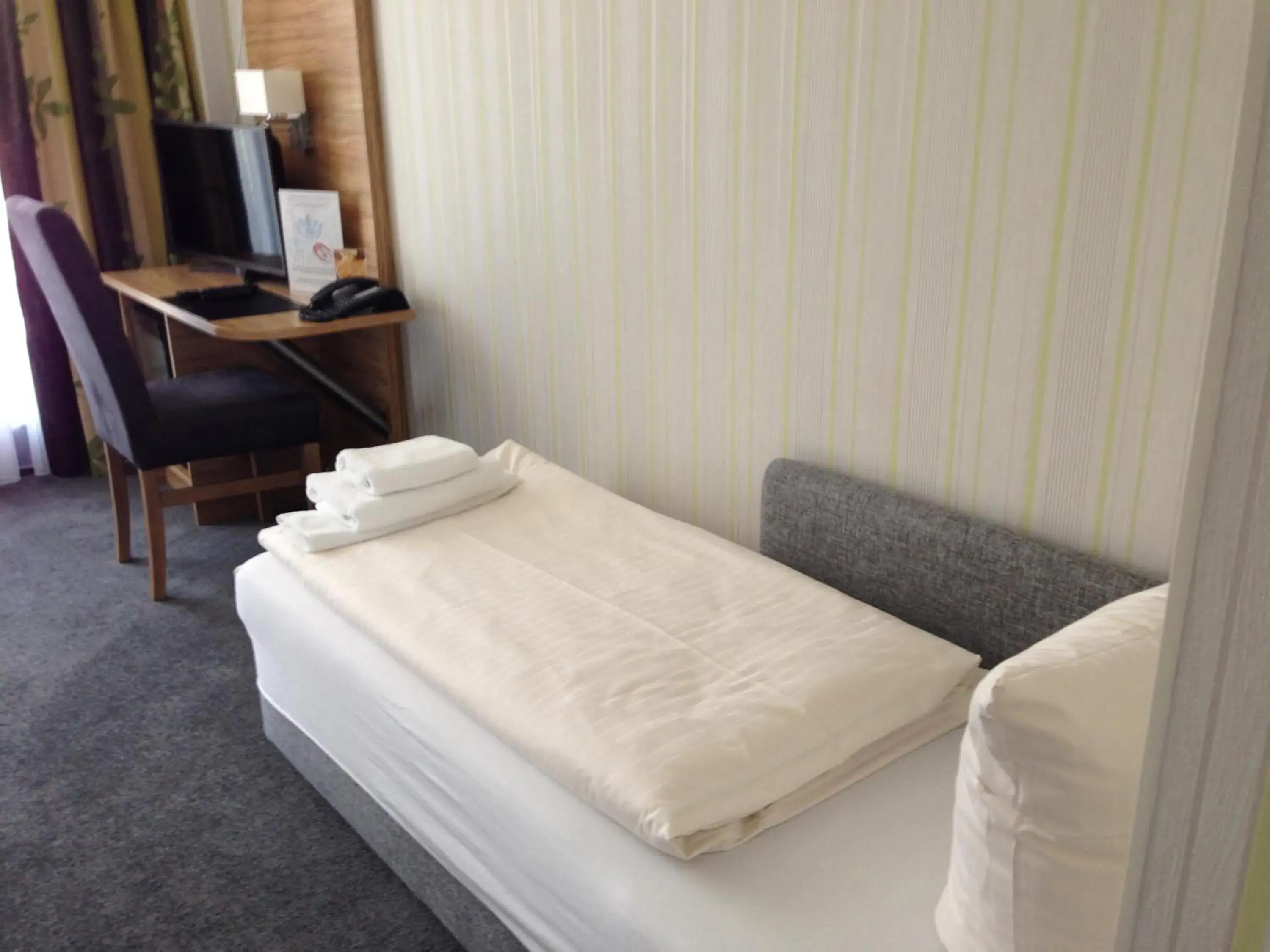 Triple Room with Lake View in Seehotel Forst Triple Room with Lake View in Seehotel Forst