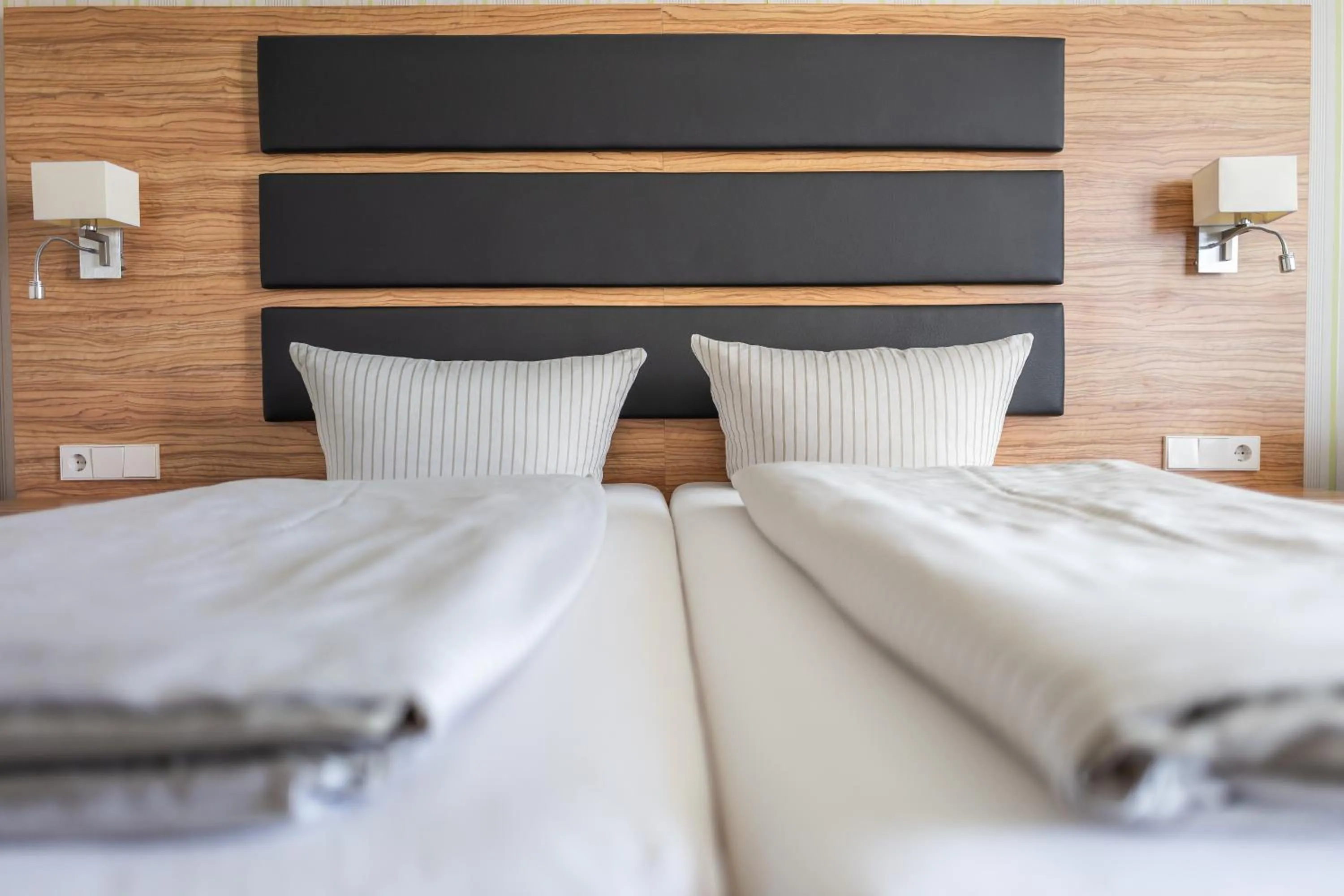 Bed in Seehotel Forst