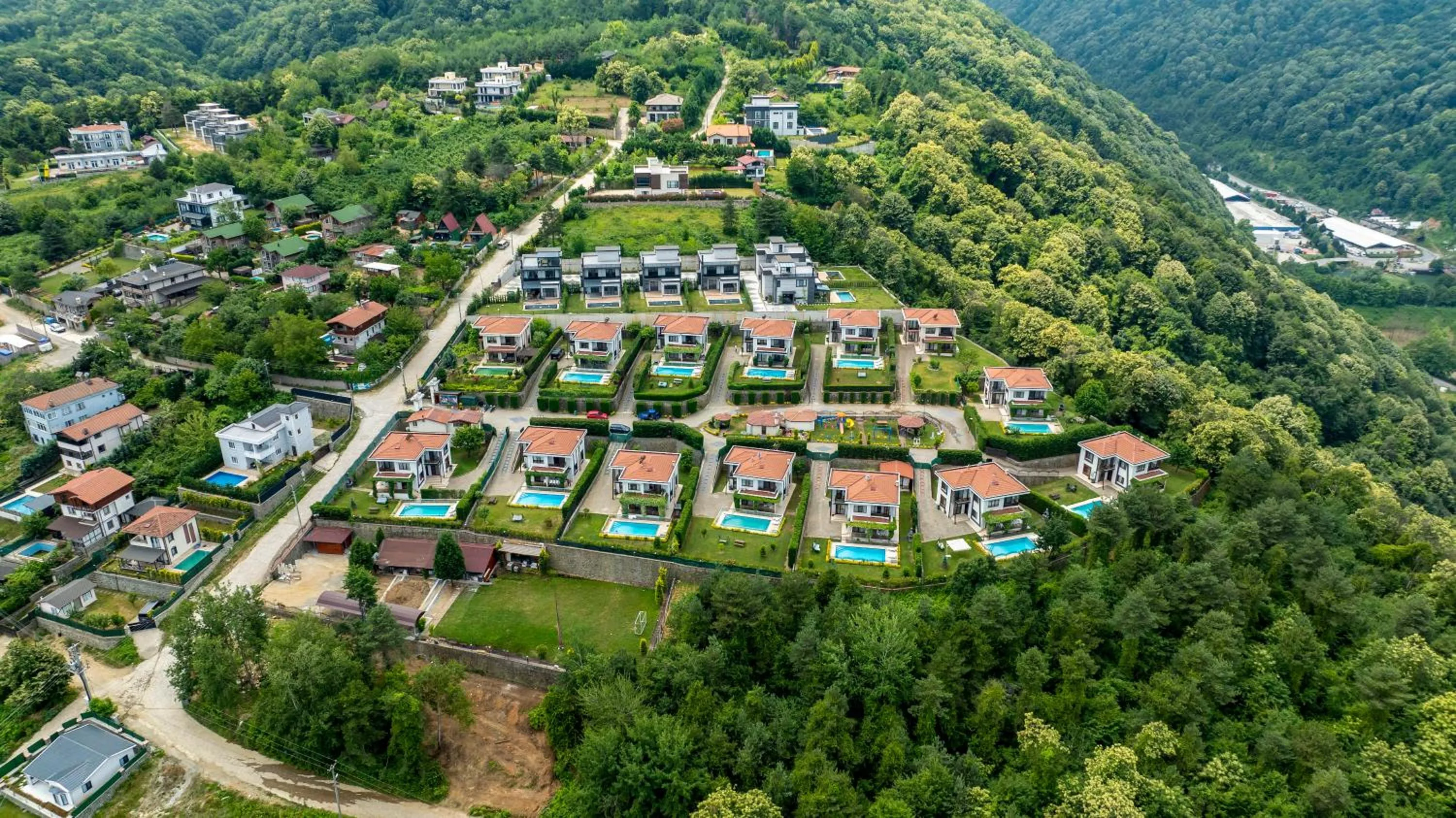 Natural landscape in Nevras Resort Sapanca