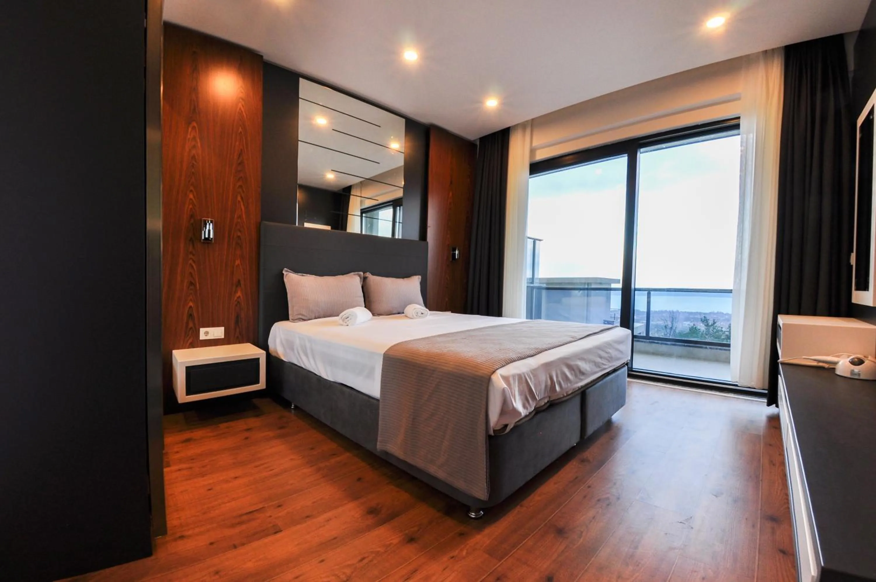 Bed in Nevras Resort Sapanca