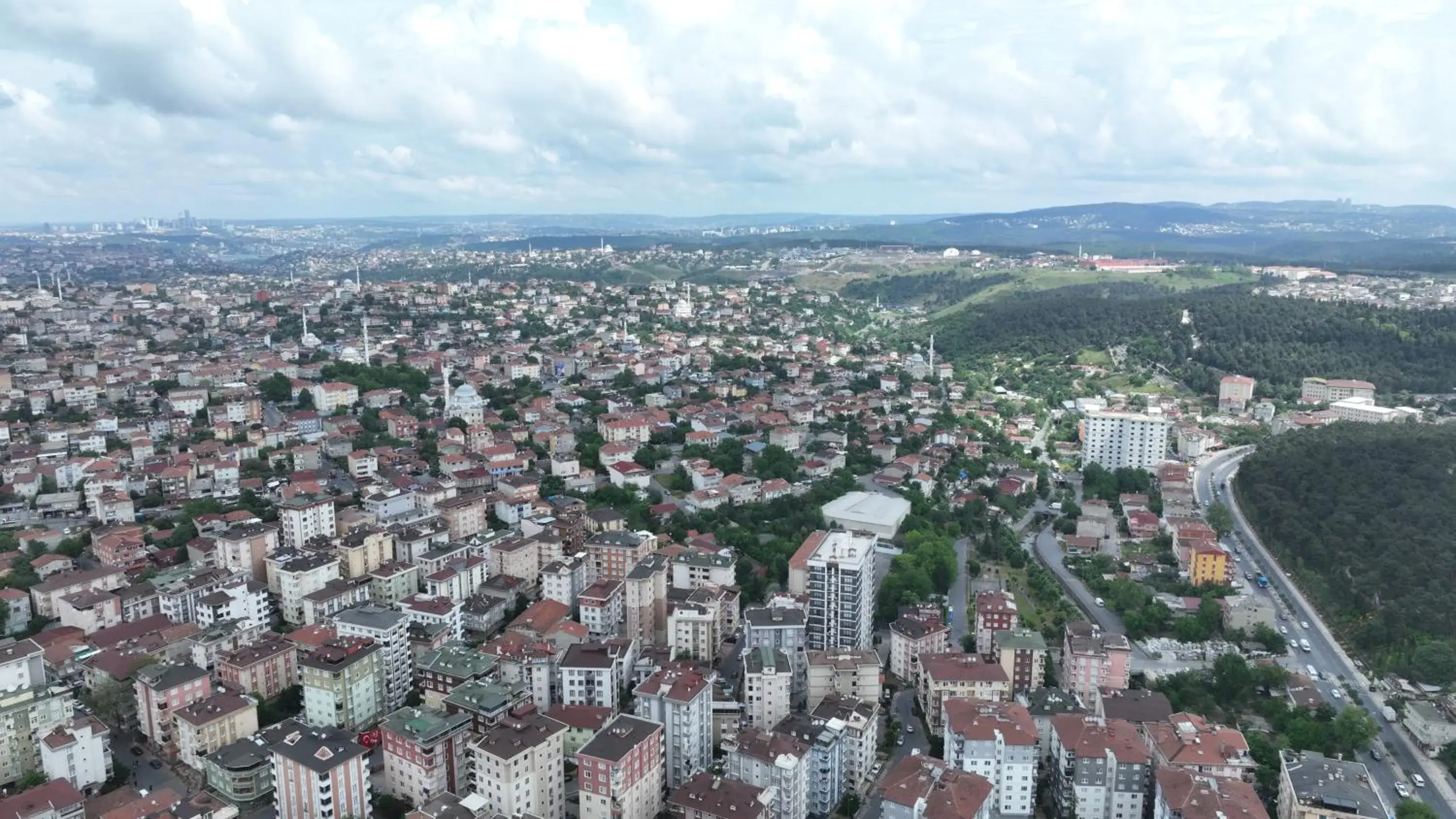 City view in Fraser Place Antasya Istanbul City view in Fraser Place Antasya Istanbul