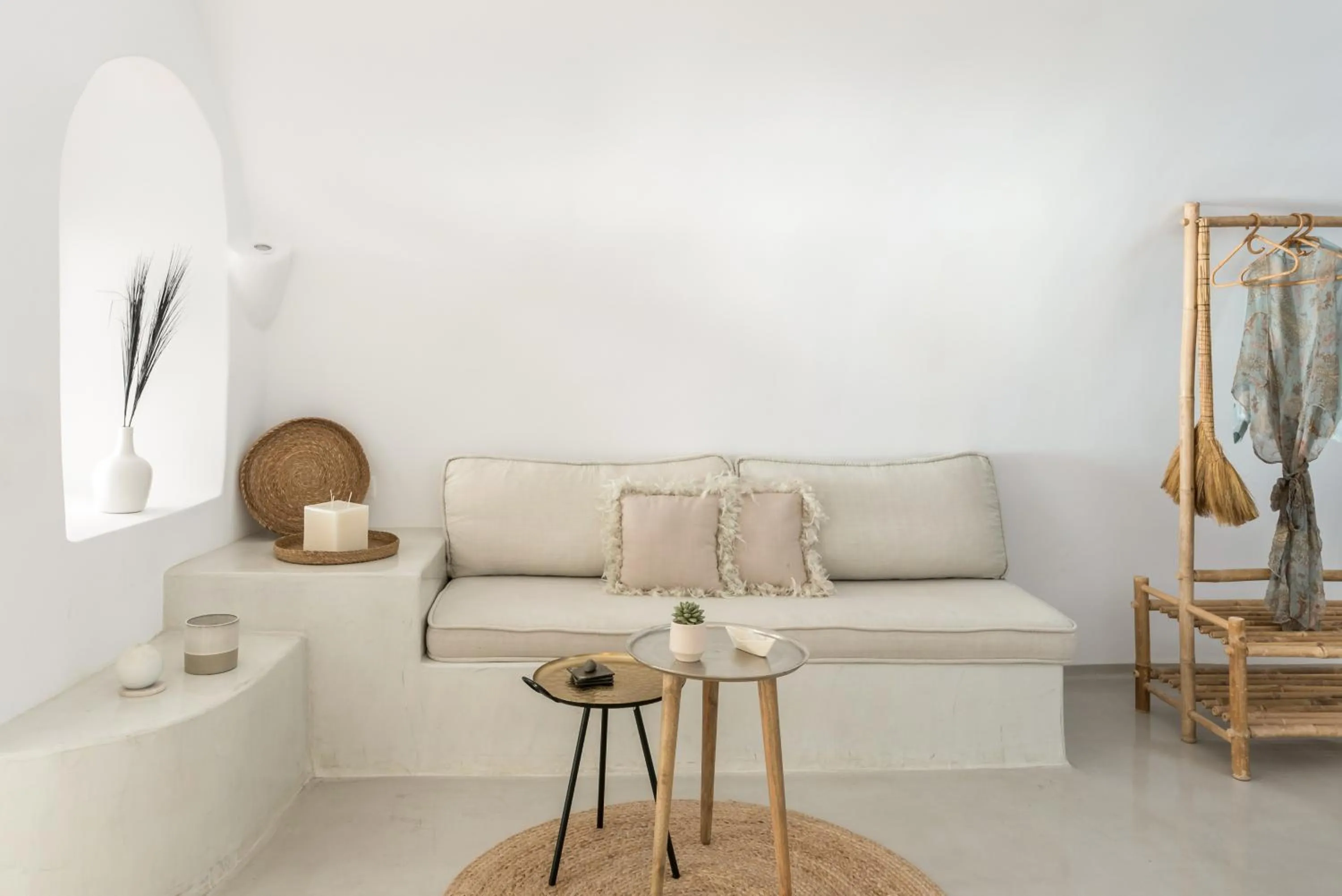 Living room in Cocoon Suites