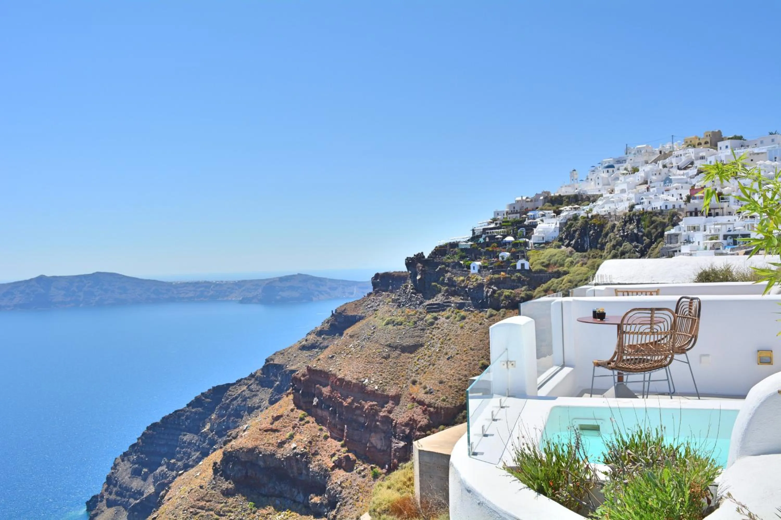 Patio in Cocoon Suites