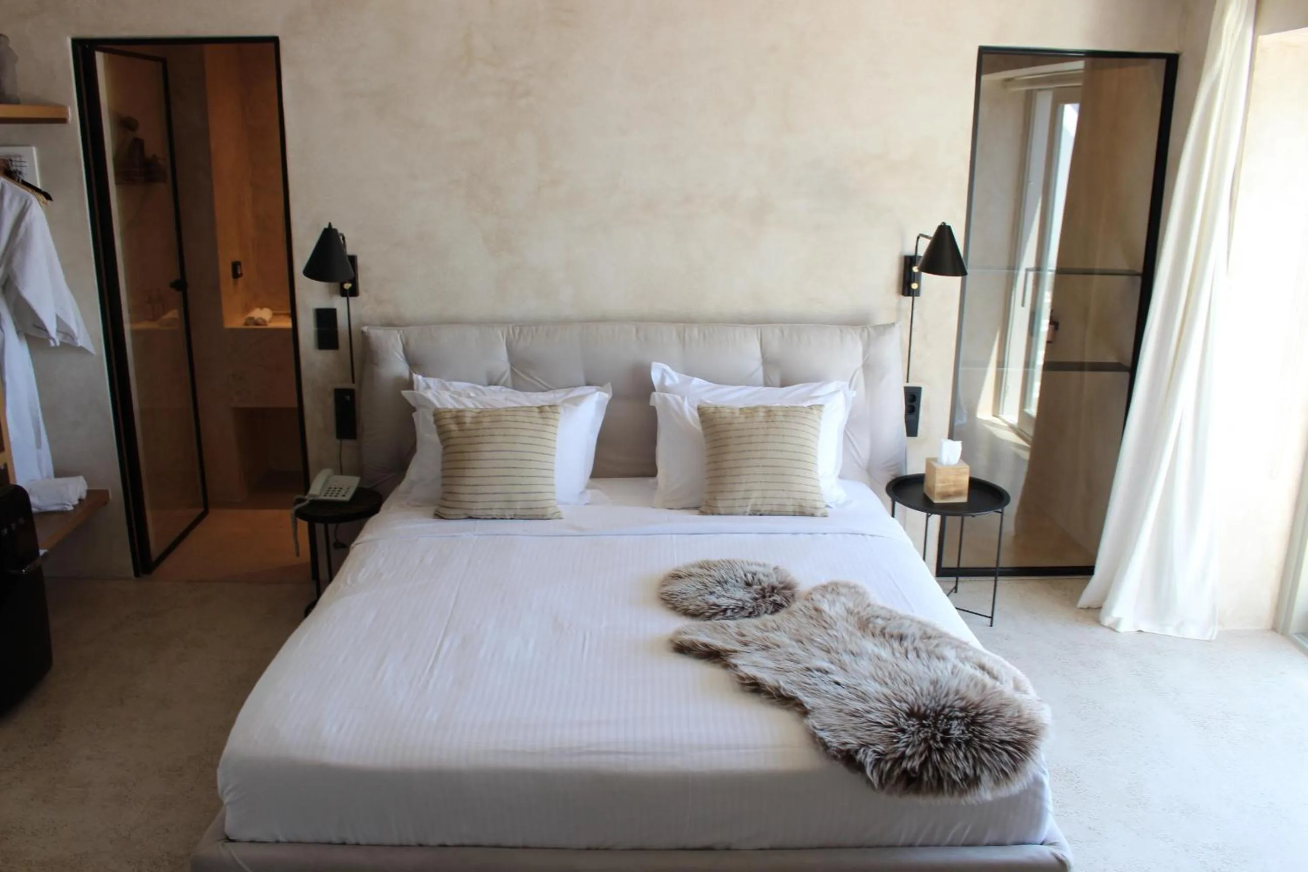 Bed in Cocoon Suites