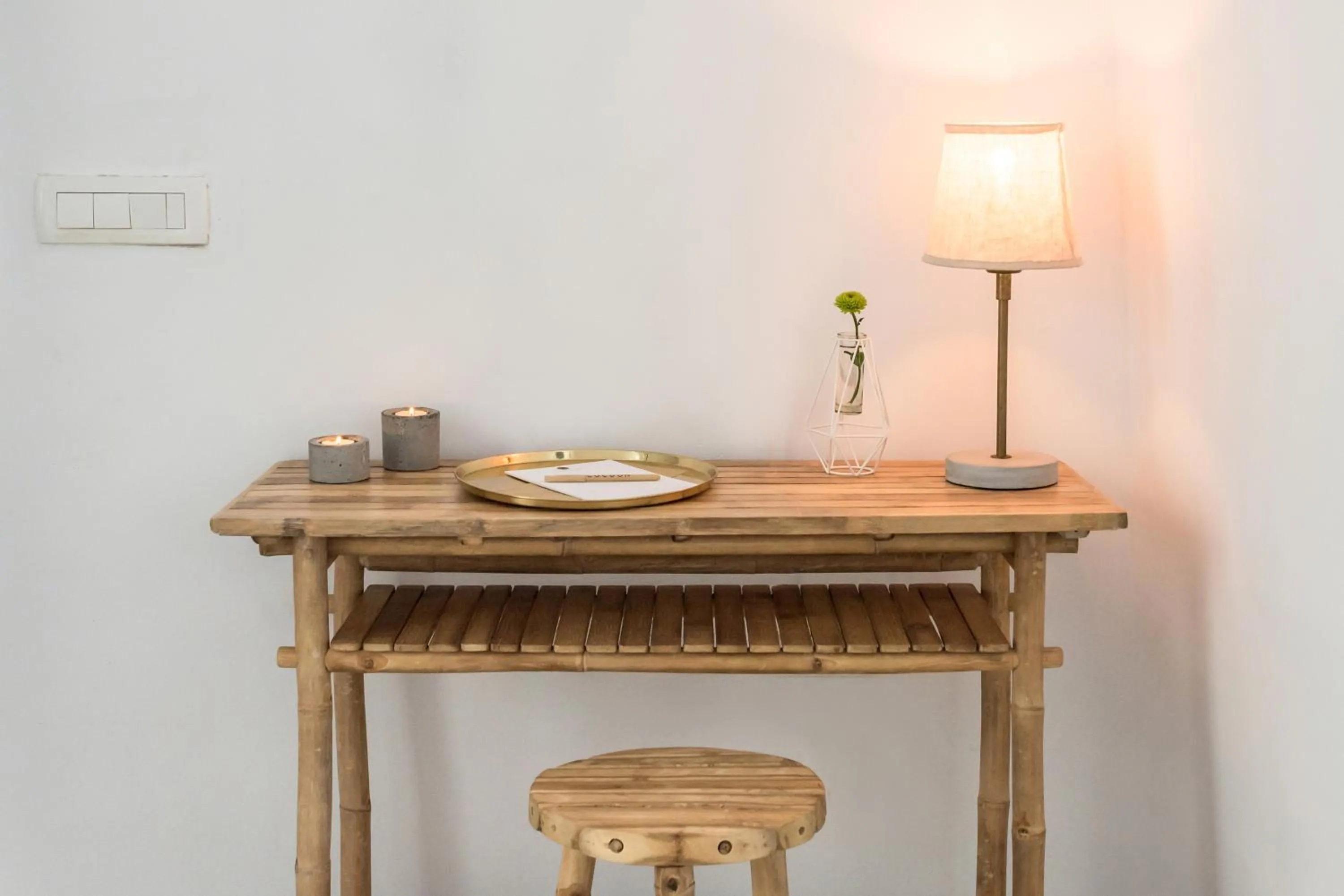 Decorative detail in Cocoon Suites