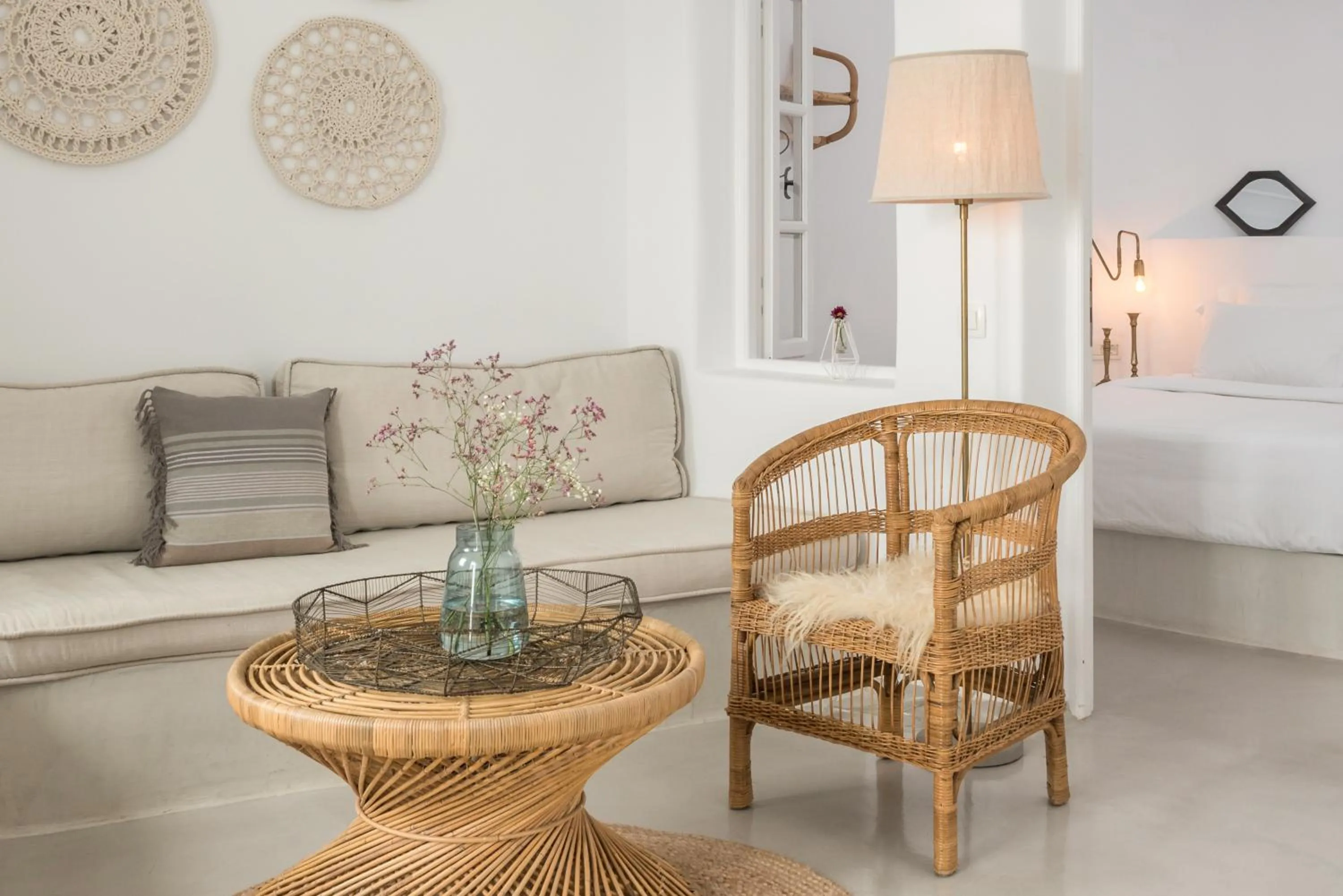 Bed in Cocoon Suites