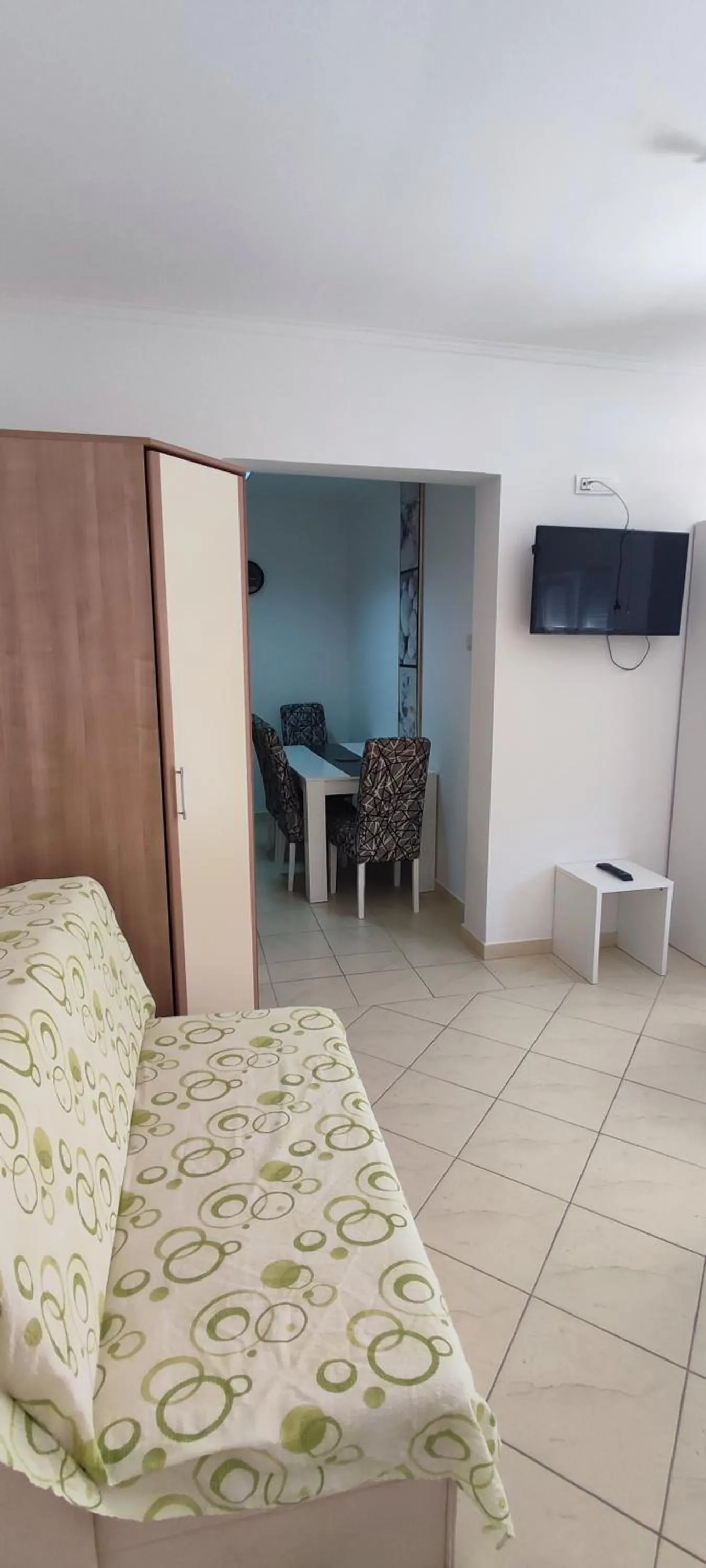 TV and multimedia, Bed in Apartments Volega