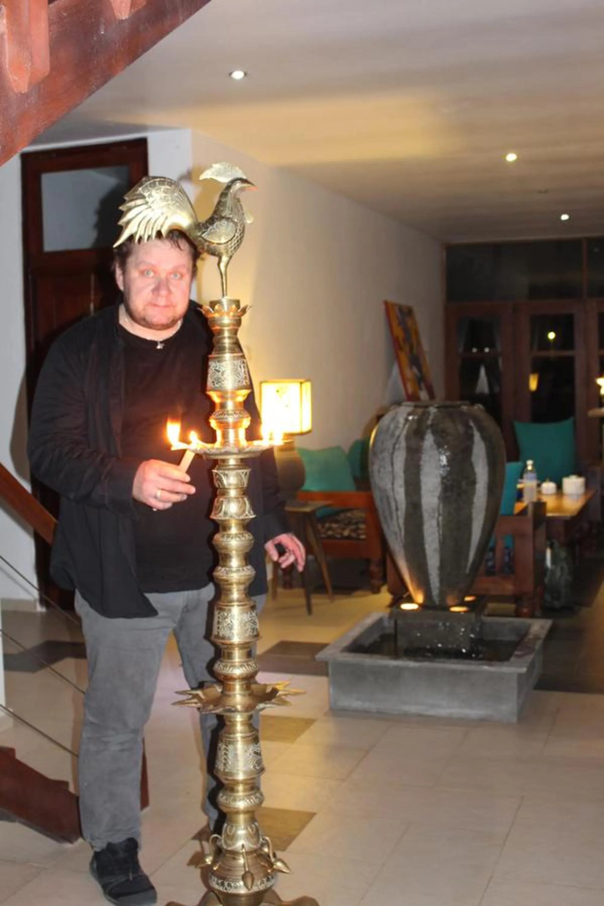 Lobby or reception in Villa Kapuru