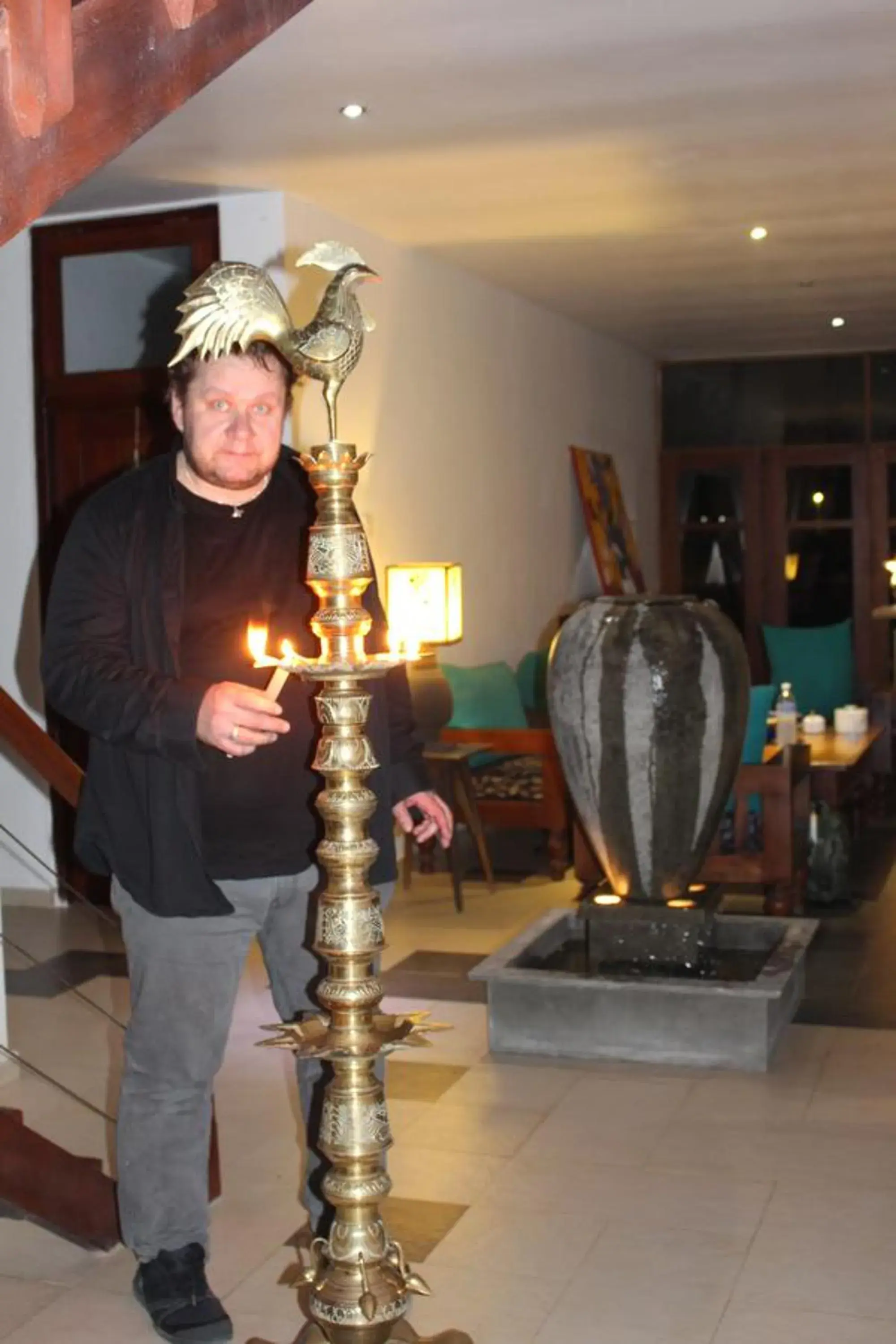 Lobby or reception in Villa Kapuru Lobby or reception in Villa Kapuru