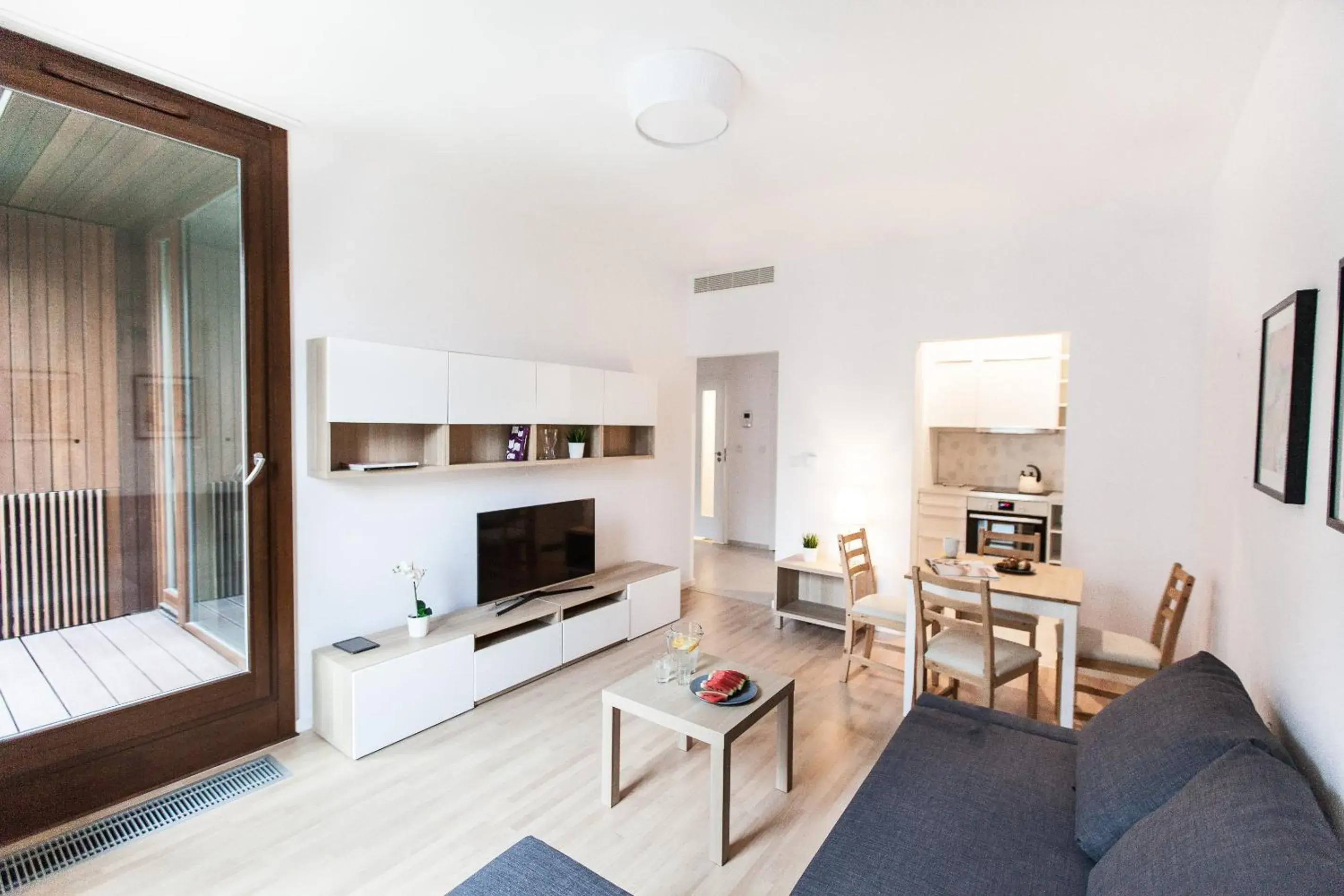 Living room in Warsaw Aparthotel Living room in Warsaw Aparthotel