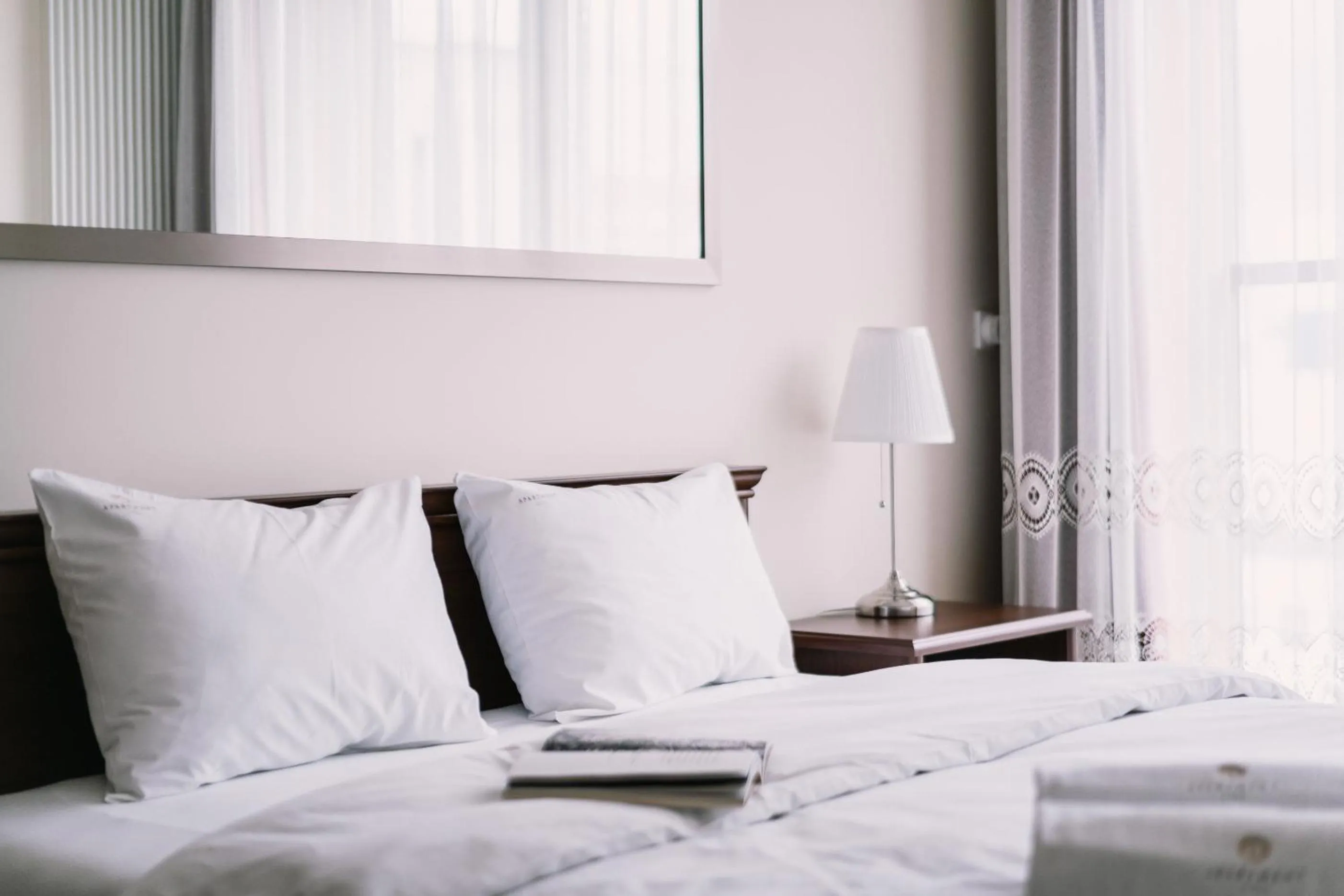 Bed in Warsaw Aparthotel