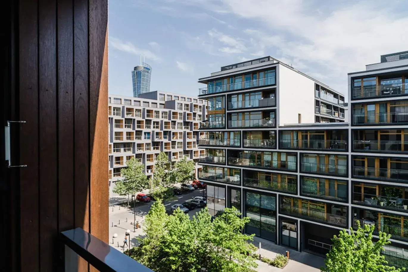 Property building in Warsaw Aparthotel Property building in Warsaw Aparthotel